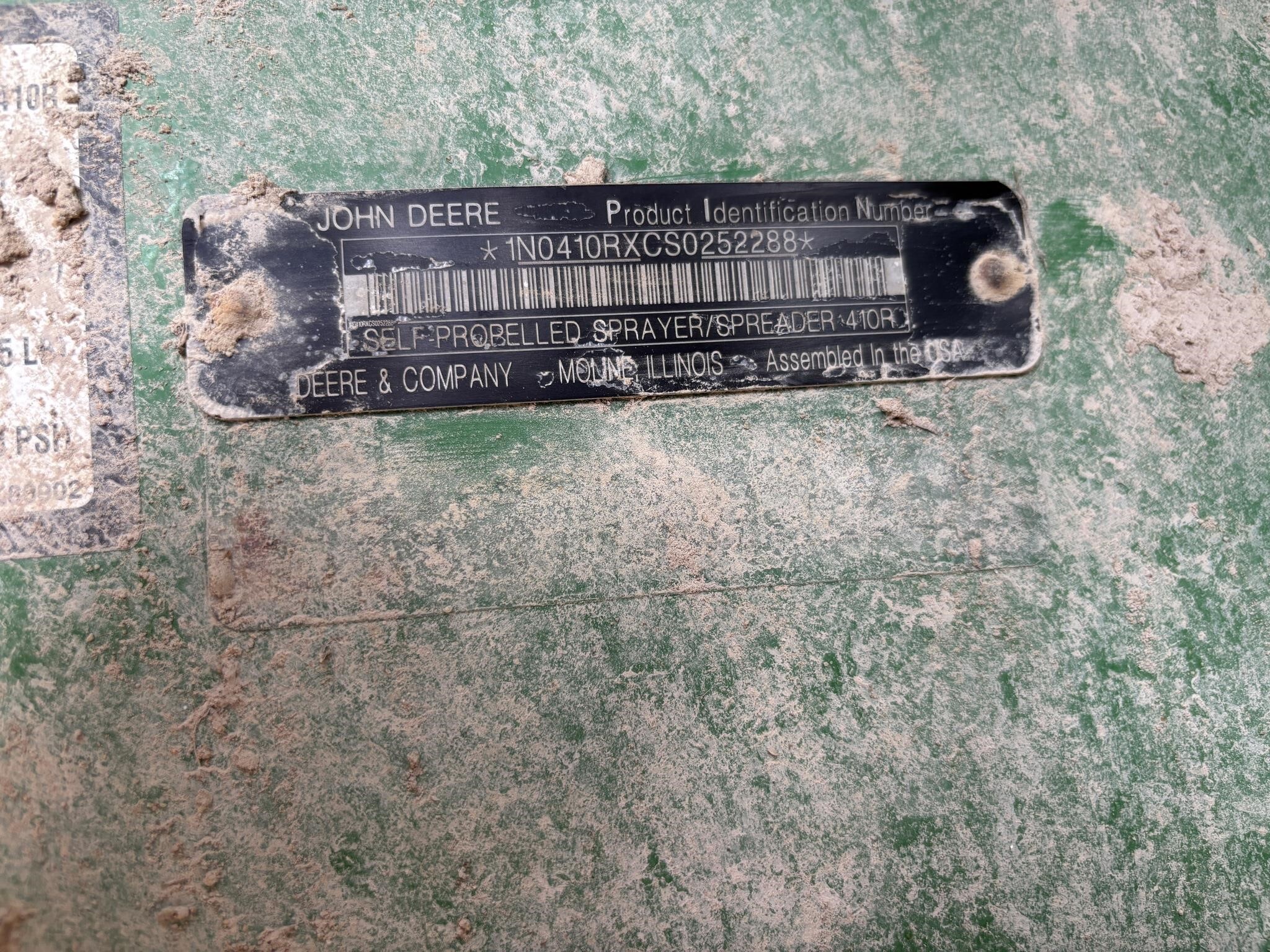 2025 John Deere 410R Self-Propelled Sprayer