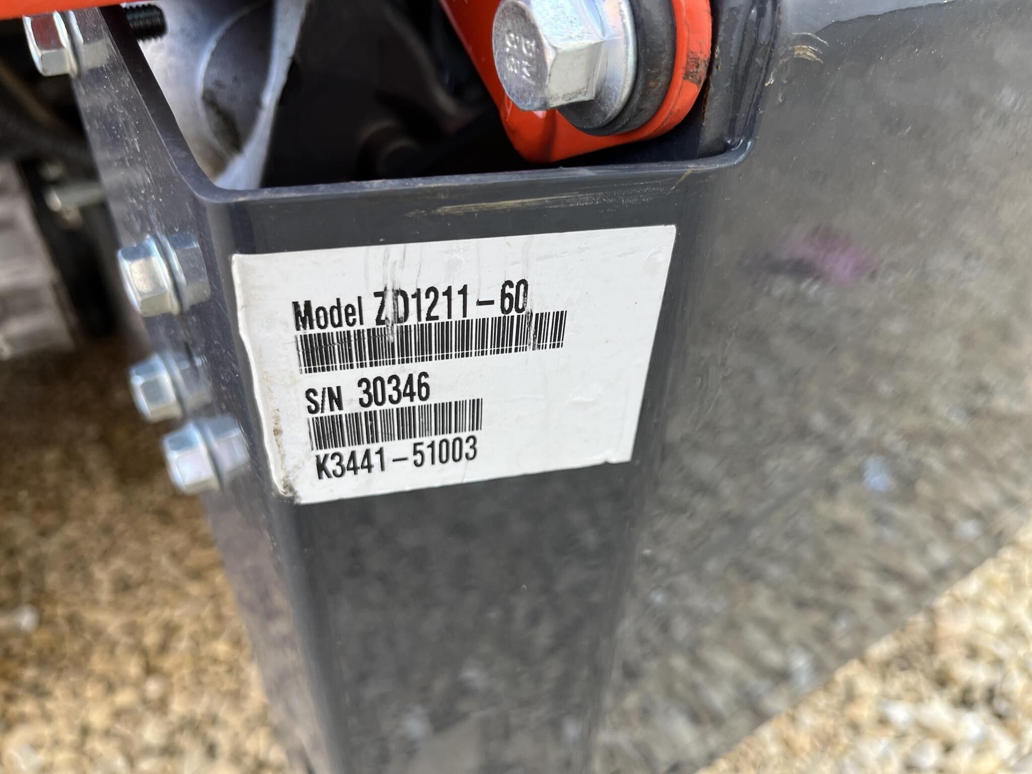 2019 Kubota ZD1211 Lawn Mower