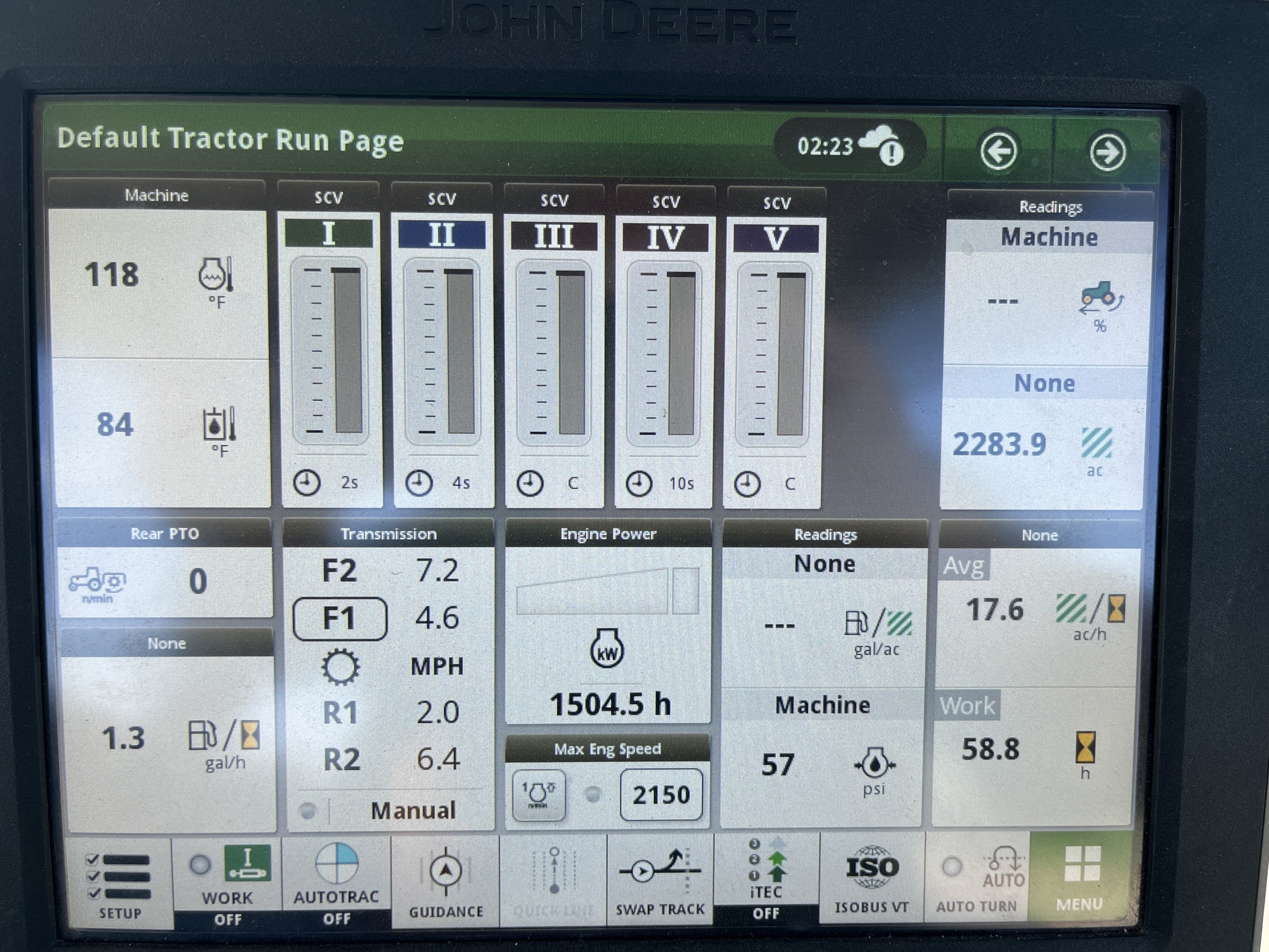 2021 John Deere 9520RX Tractor