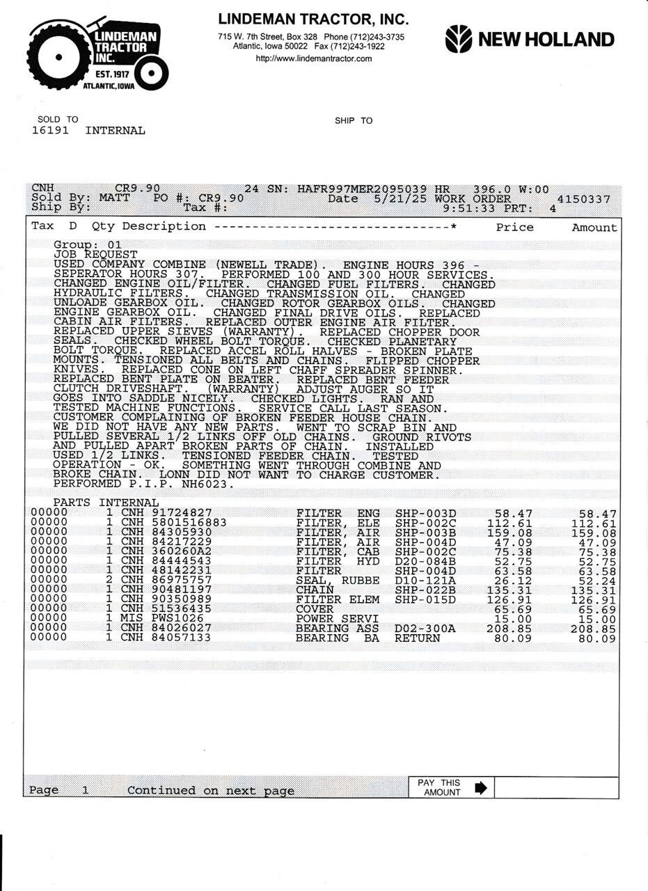 2024 New Holland CR9.90 REVELATION Combine