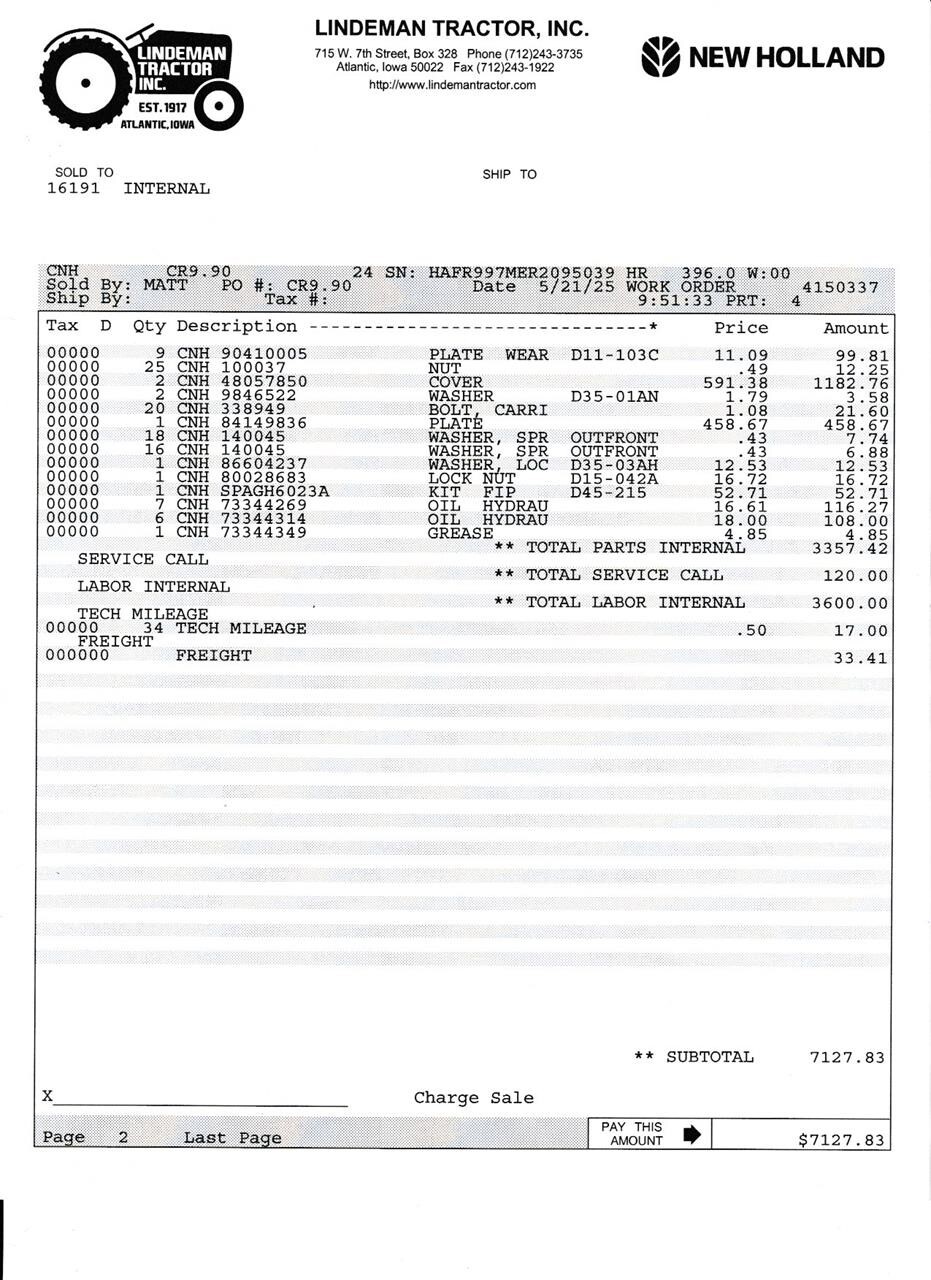 2024 New Holland CR9.90 REVELATION Combine