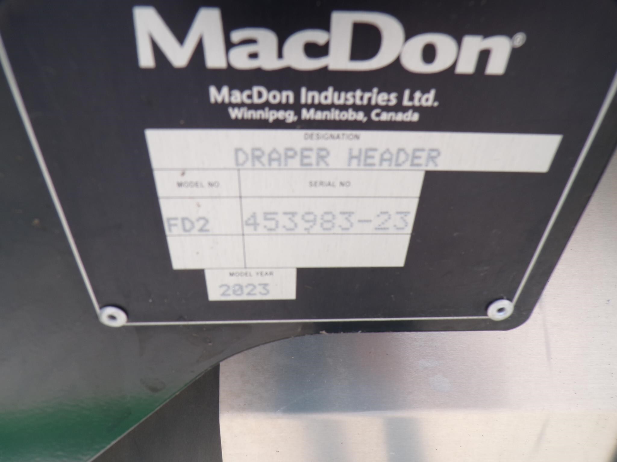 2023 MacDon FD245 Platform