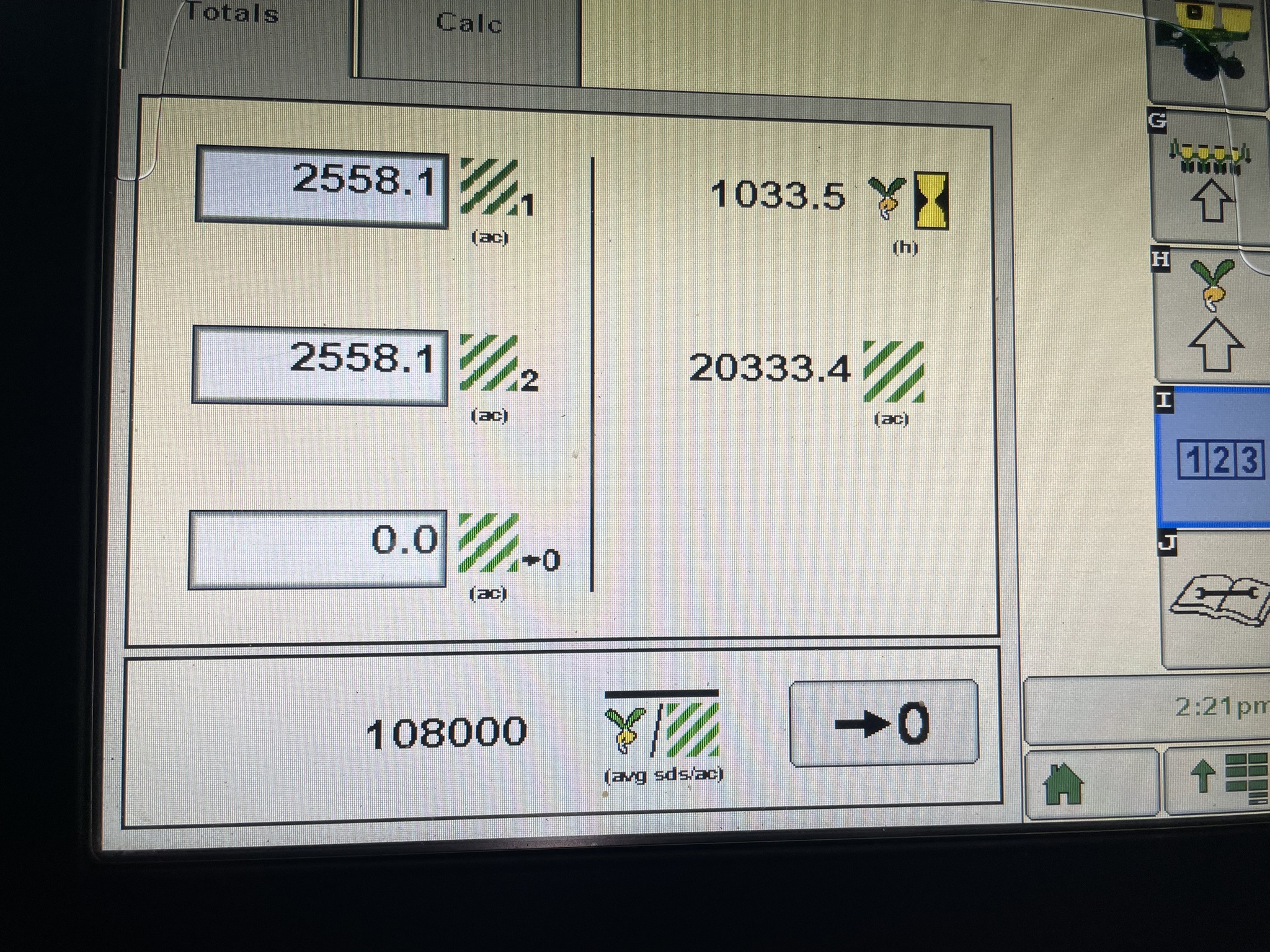 2011 John Deere 1770NT Planter