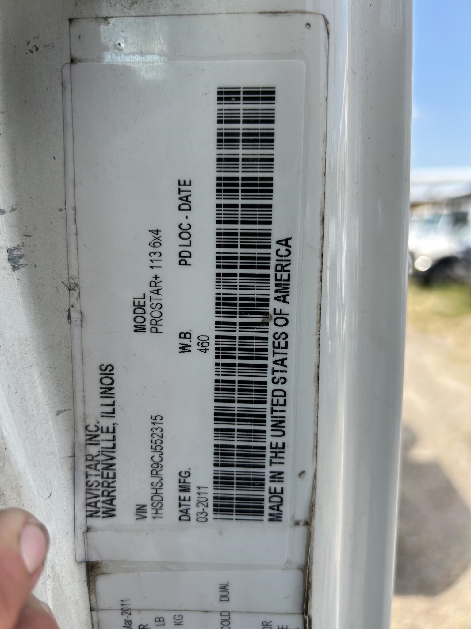 2012 International ProStar Semi Trucks/Trailer