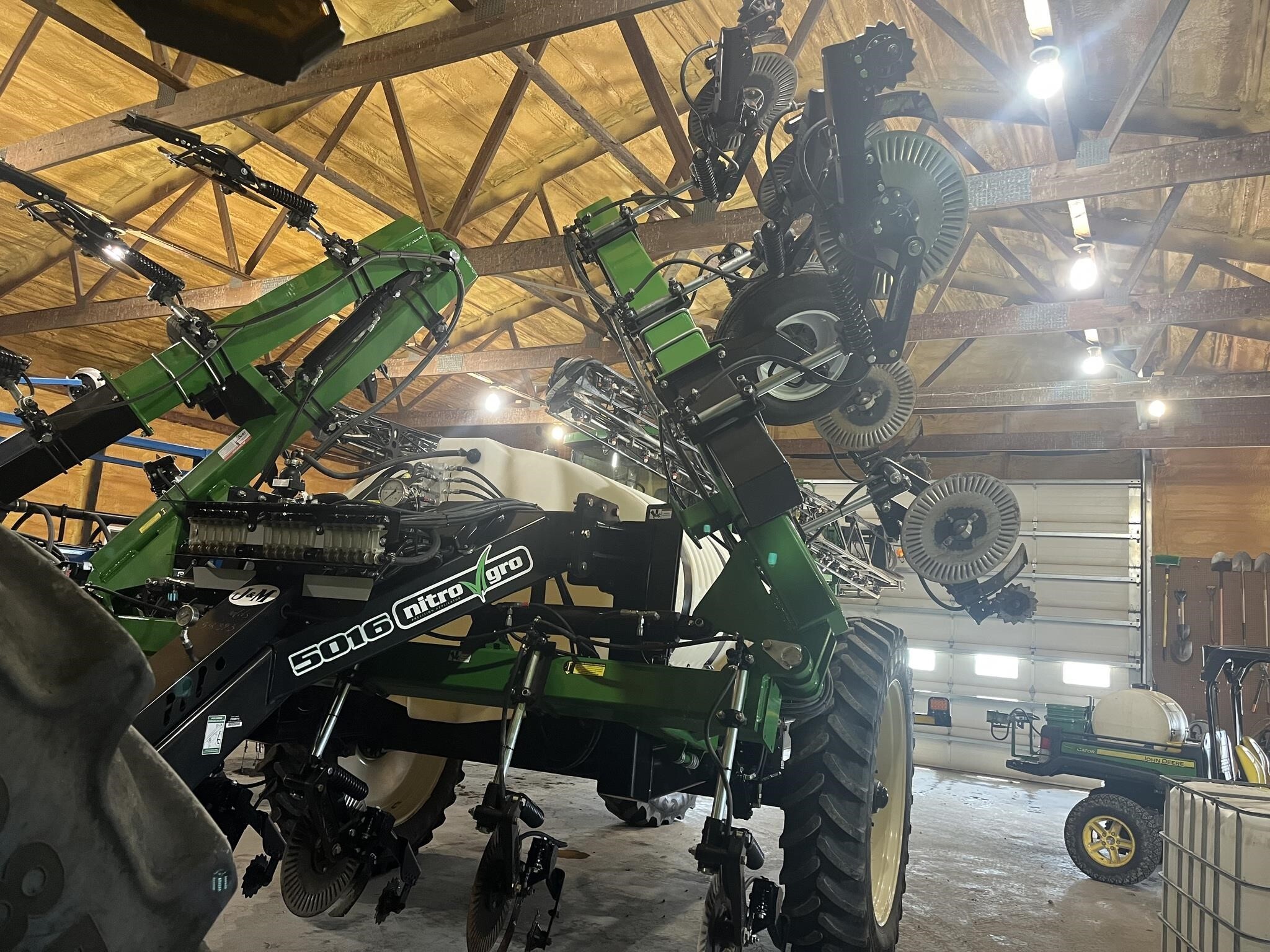 2023 J&M 5016 Pull-Type Fertilizer Spreader