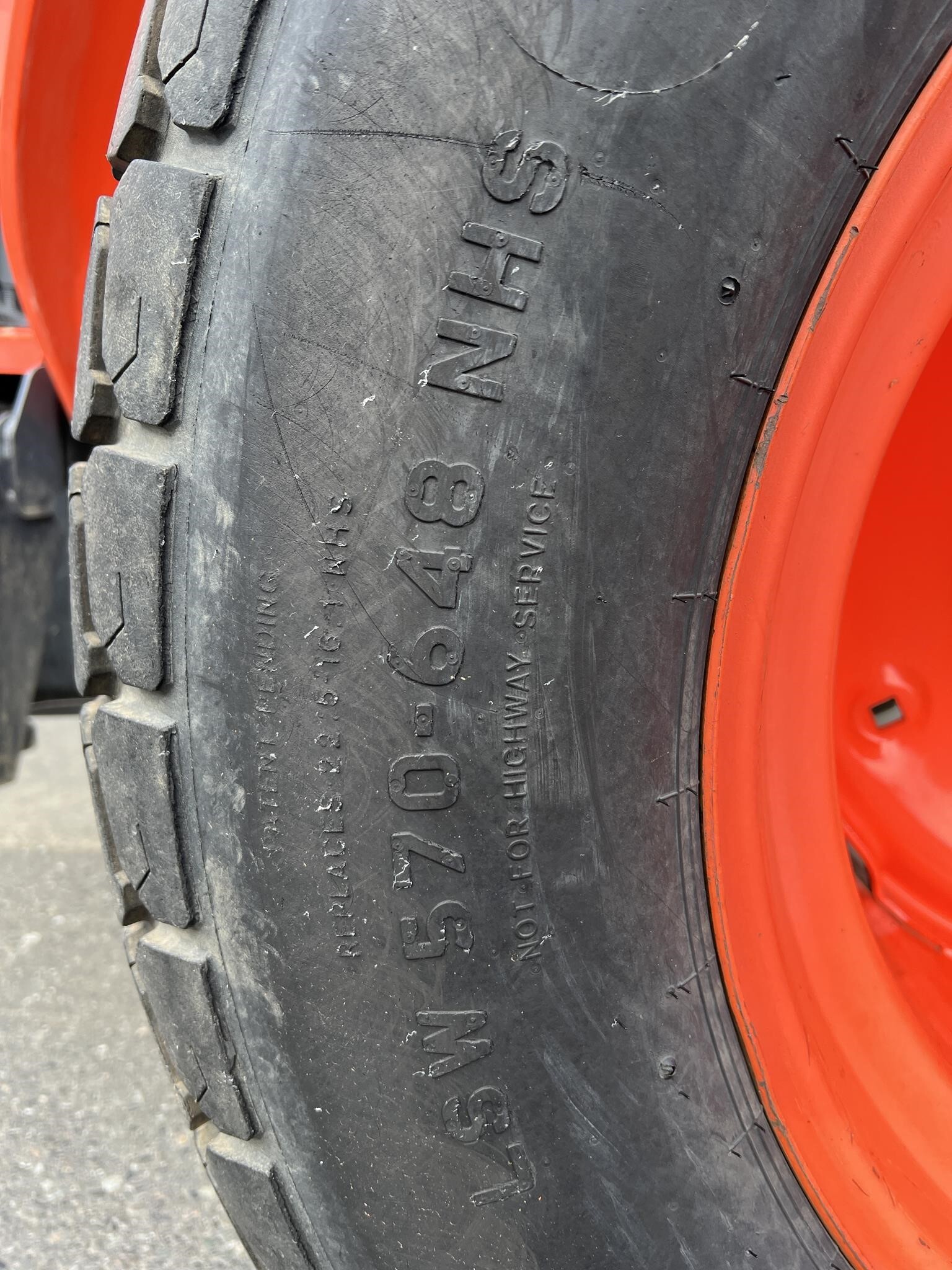 2015 Kubota M6060HD Tractor