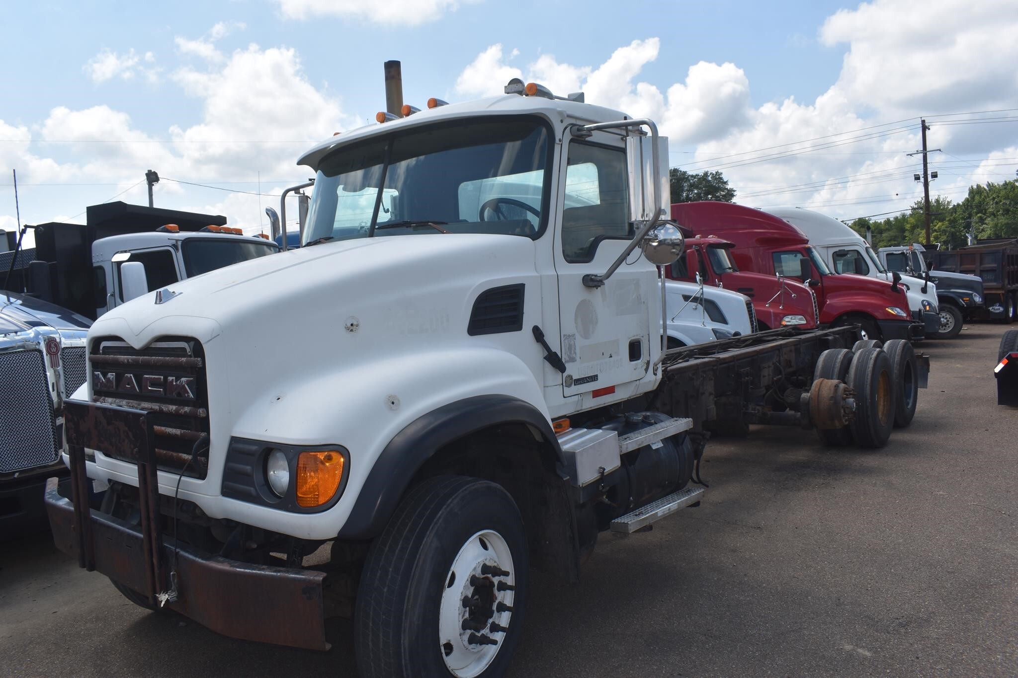 2007 Mack Granite CV713 Dump Trucks/Trailer