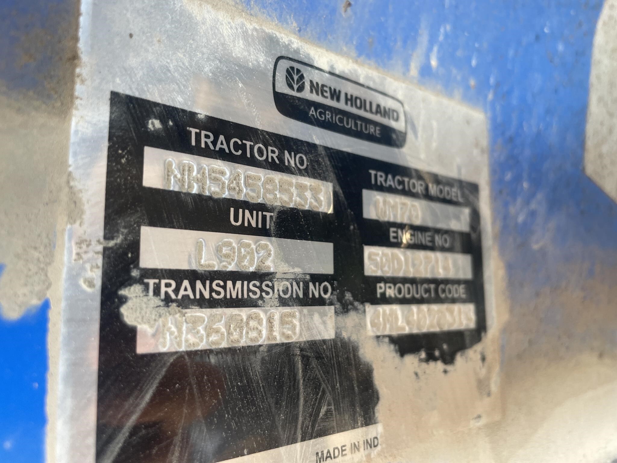 2019 New Holland Workmaster 70 Tractor