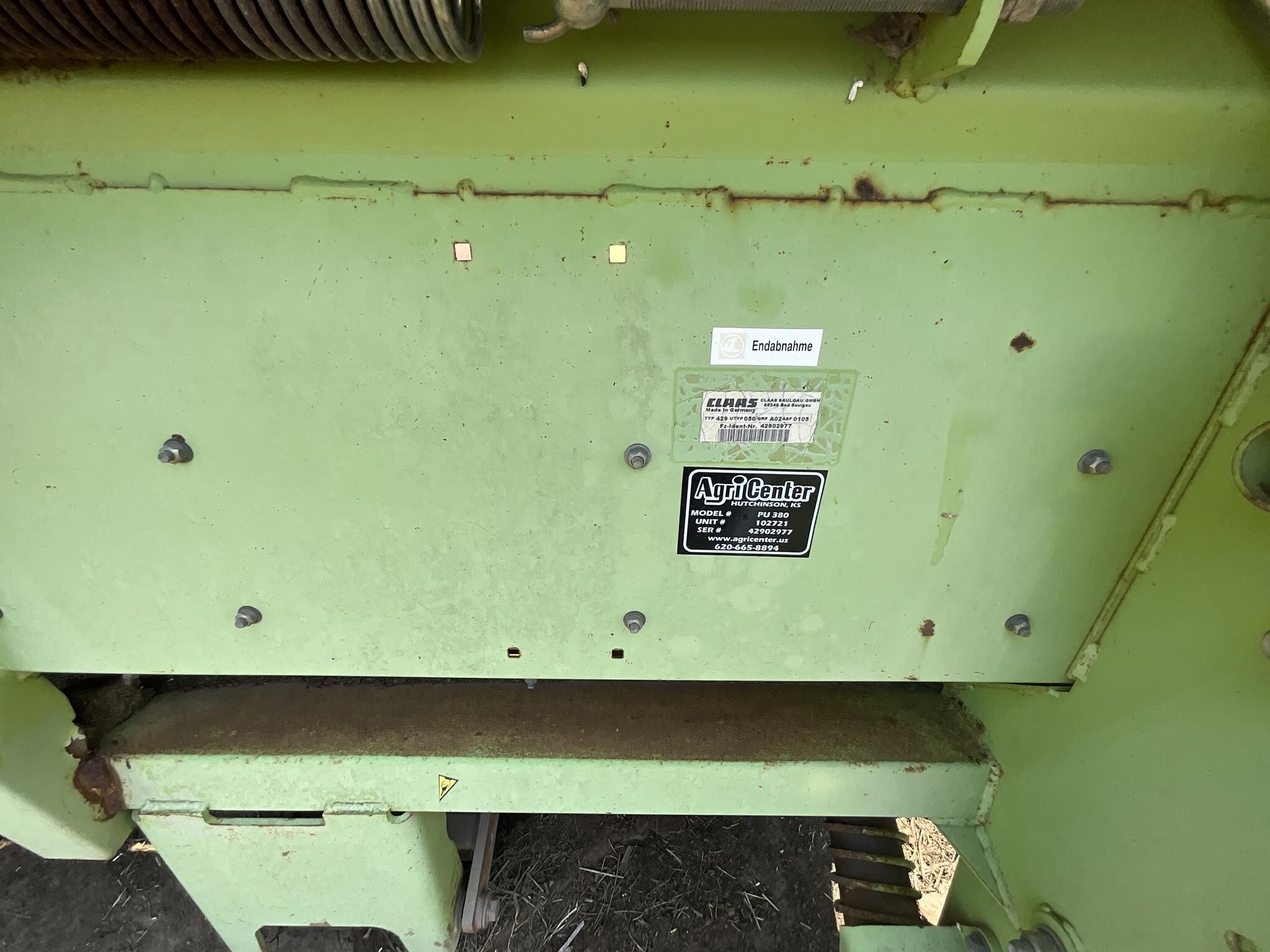 2005 Claas PU380HD Forage Harvester Head