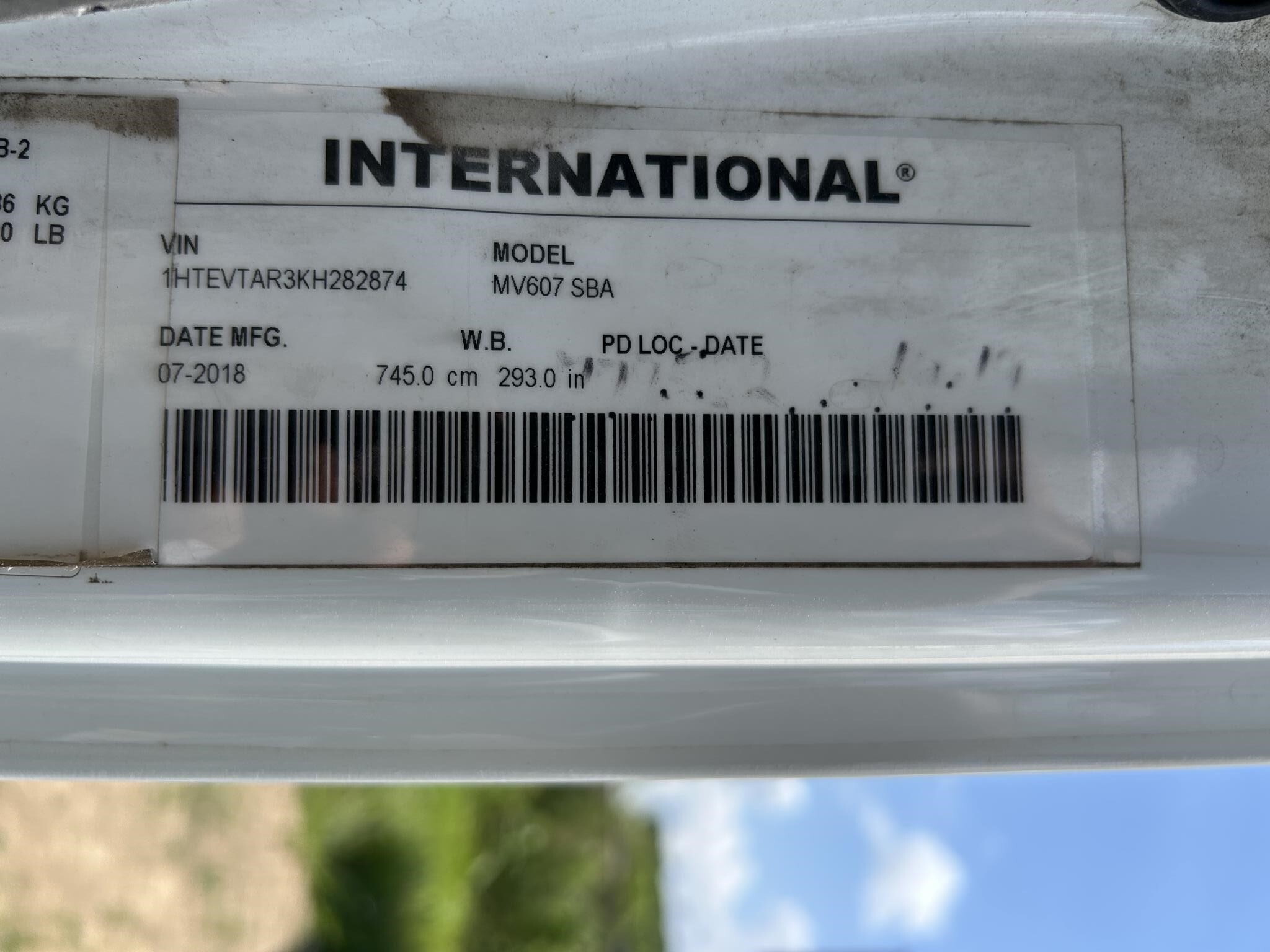 2019 International MV Box Trucks/Trailer
