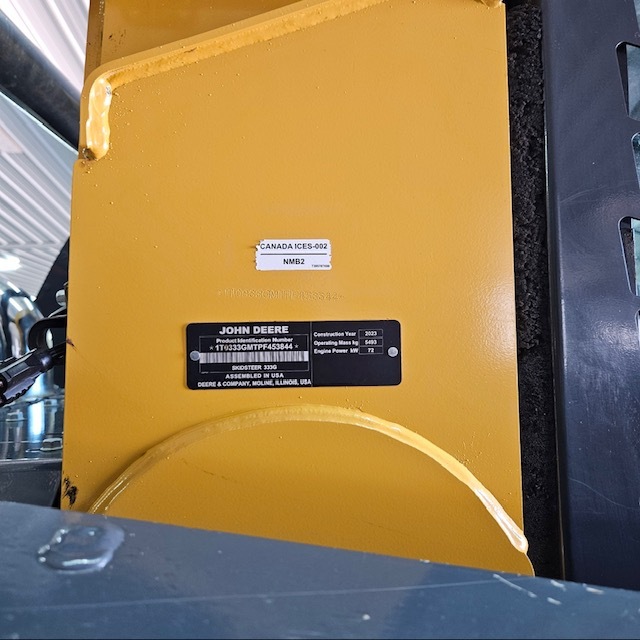 2023 Deere 333G Skid Steer