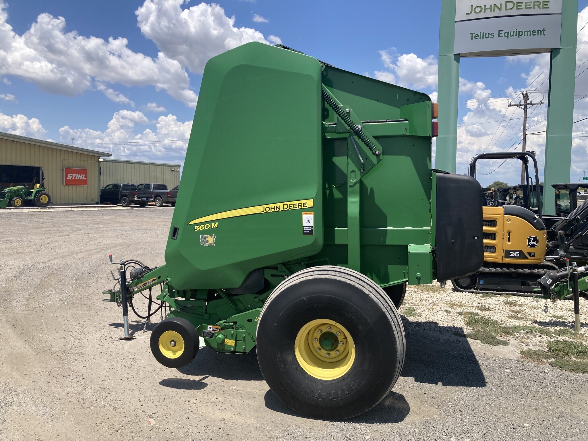 2018 John Deere 560M Round Baler