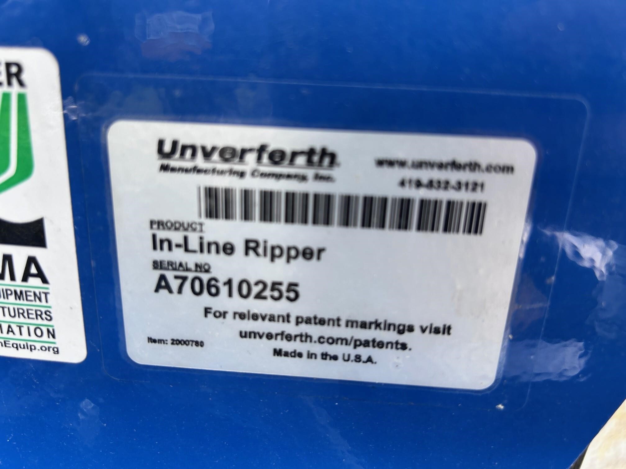 2024 Blu-Jet Sub Tiller 4 In-Line Ripper