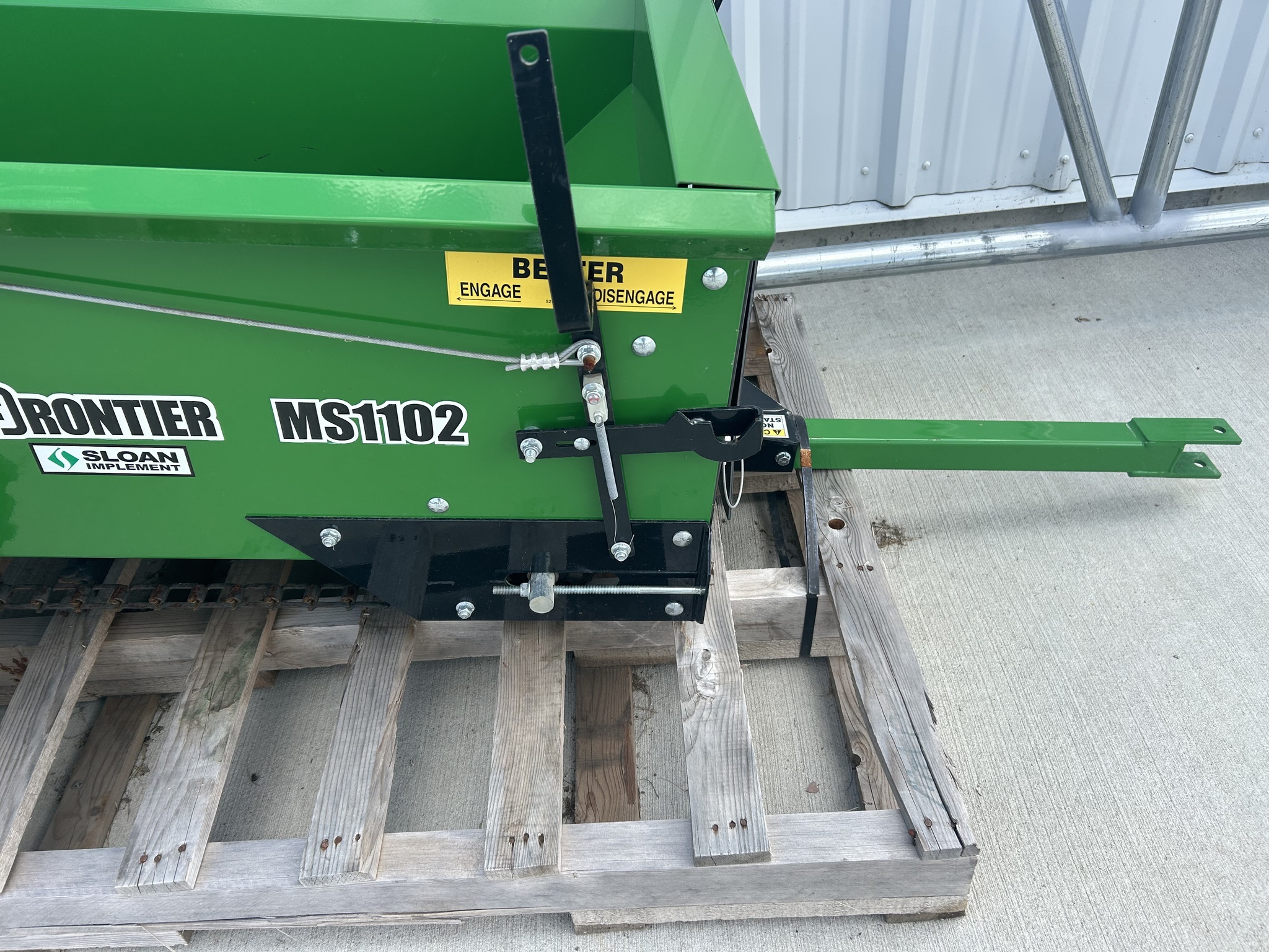 2024 Frontier MS1102G Manure Spreader