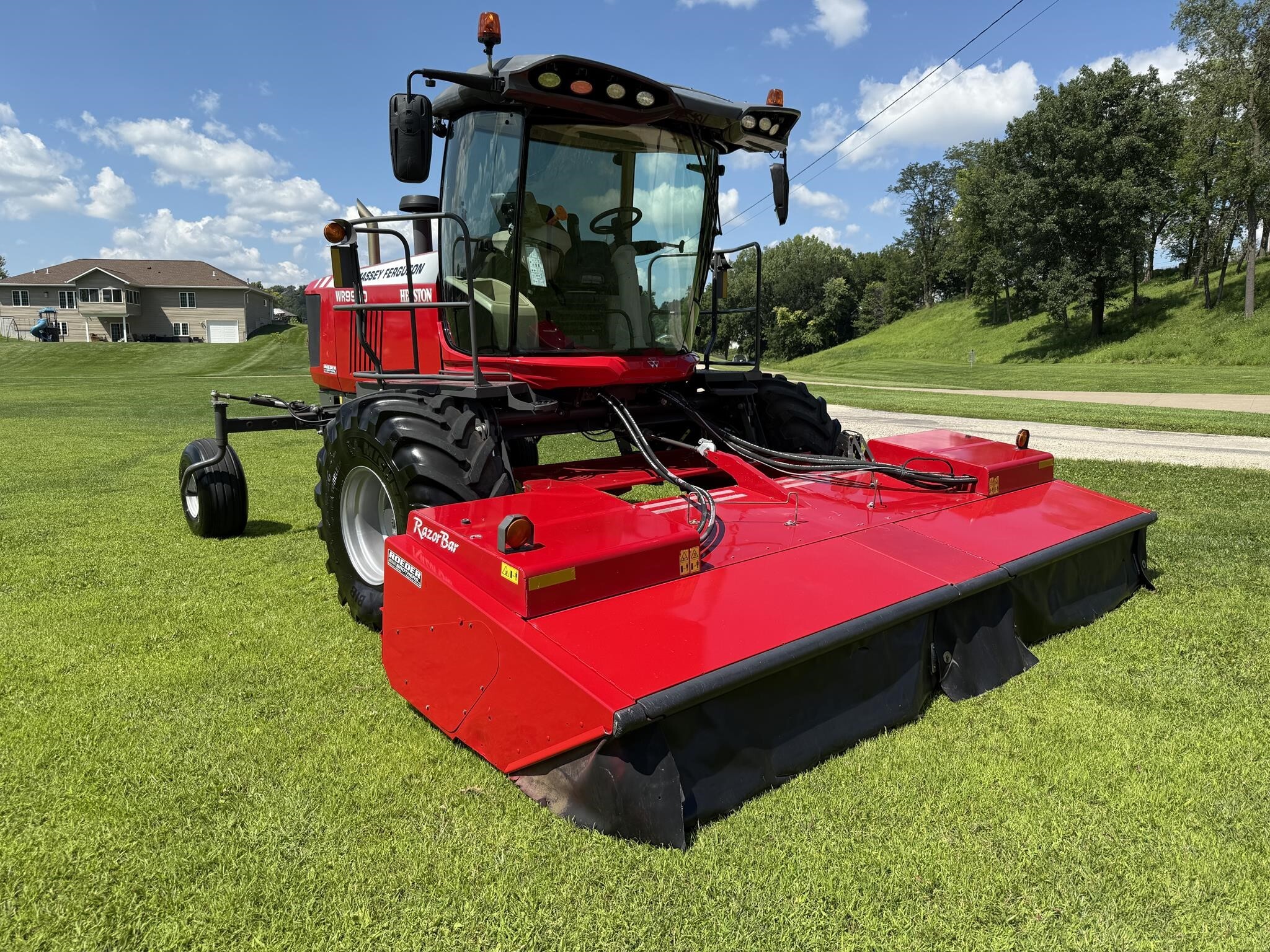 2020 Massey Ferguson WR9980 Self-Propelled Windrowers and Swather ...