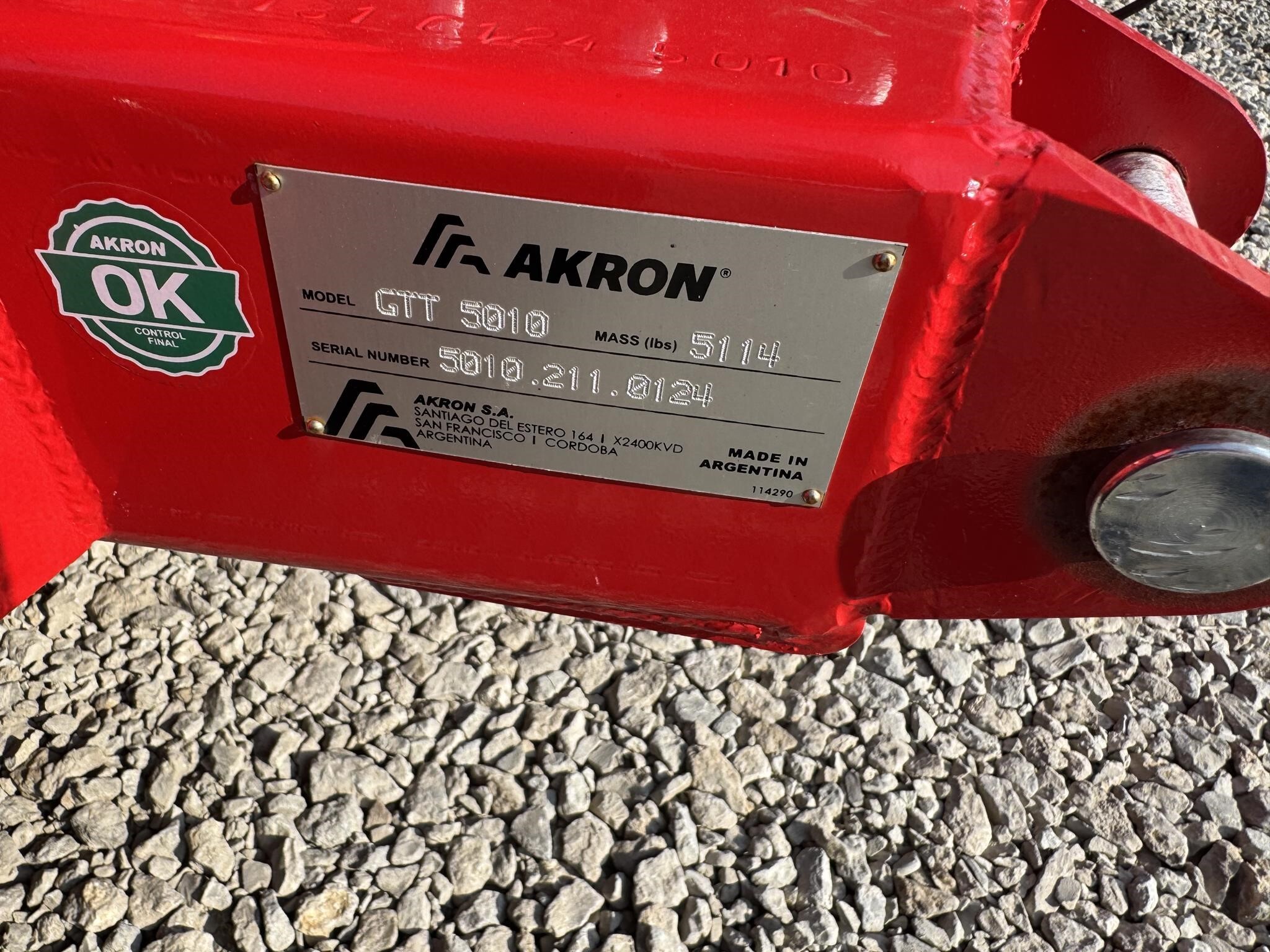  Akron GTT5010 Grain Bagger