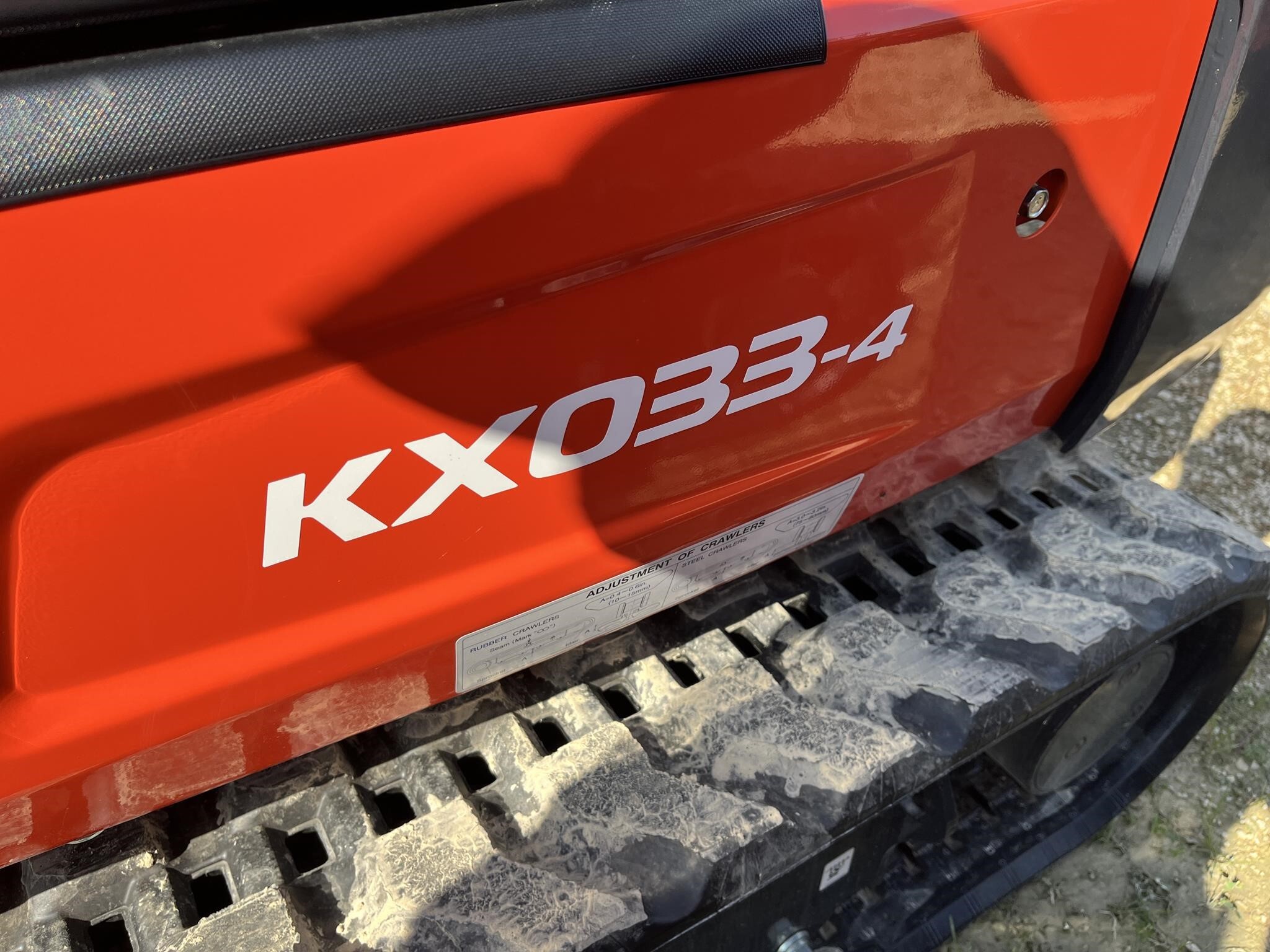2025 Kubota KX033-4 Mini Excavator