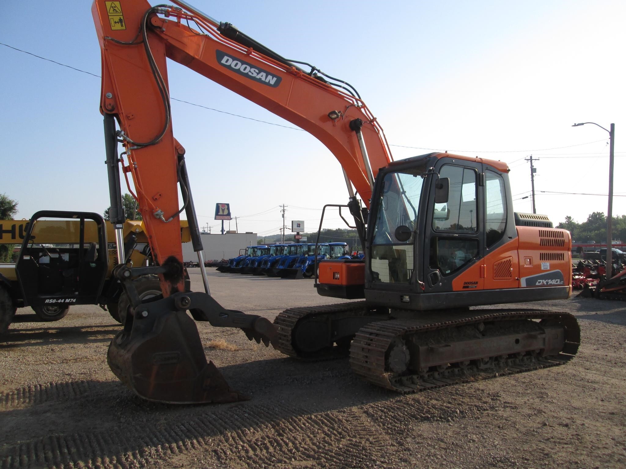 2022 Doosan DX140 LC-5 Excavator