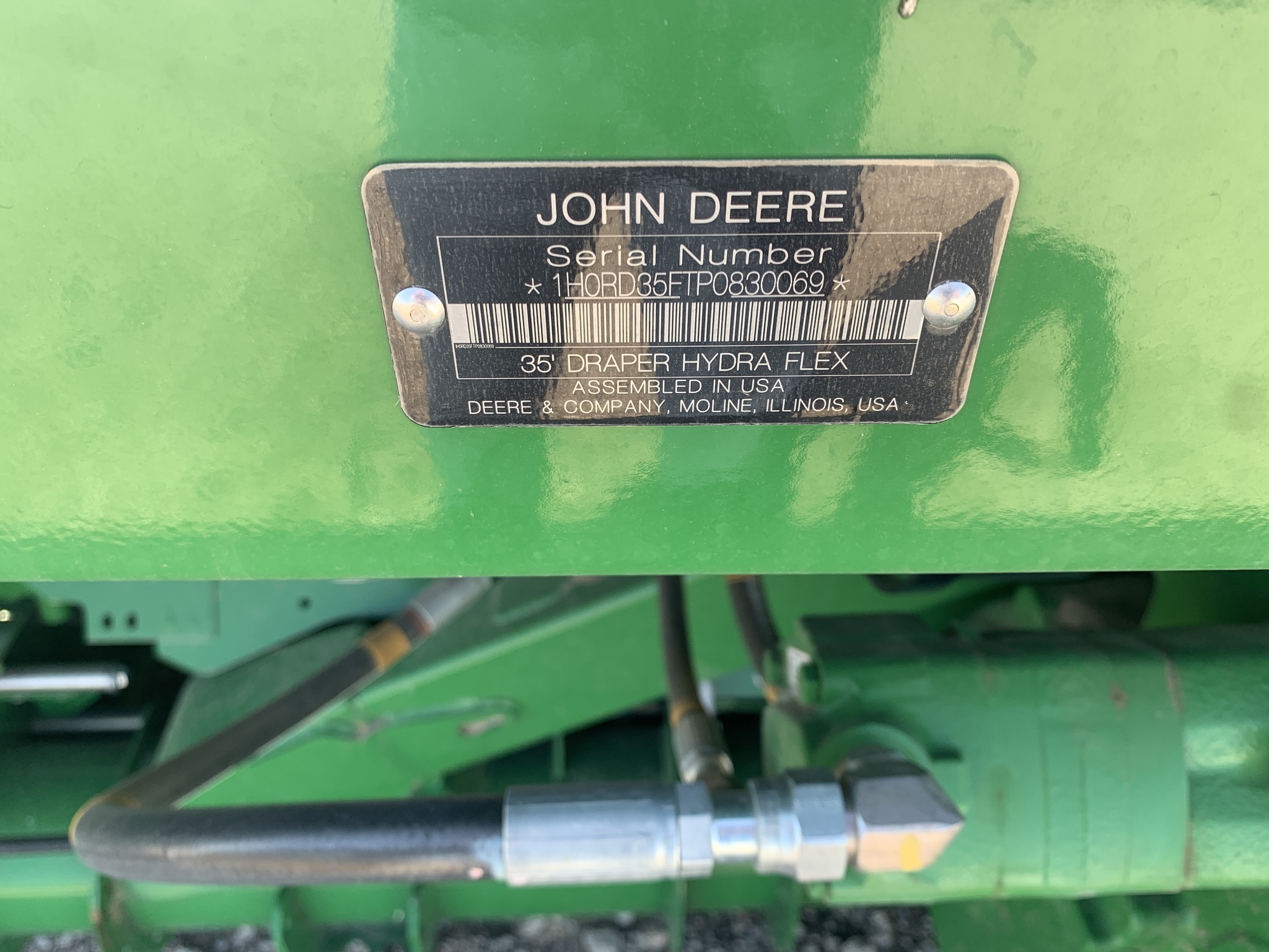 2024 John Deere RD35F Platform