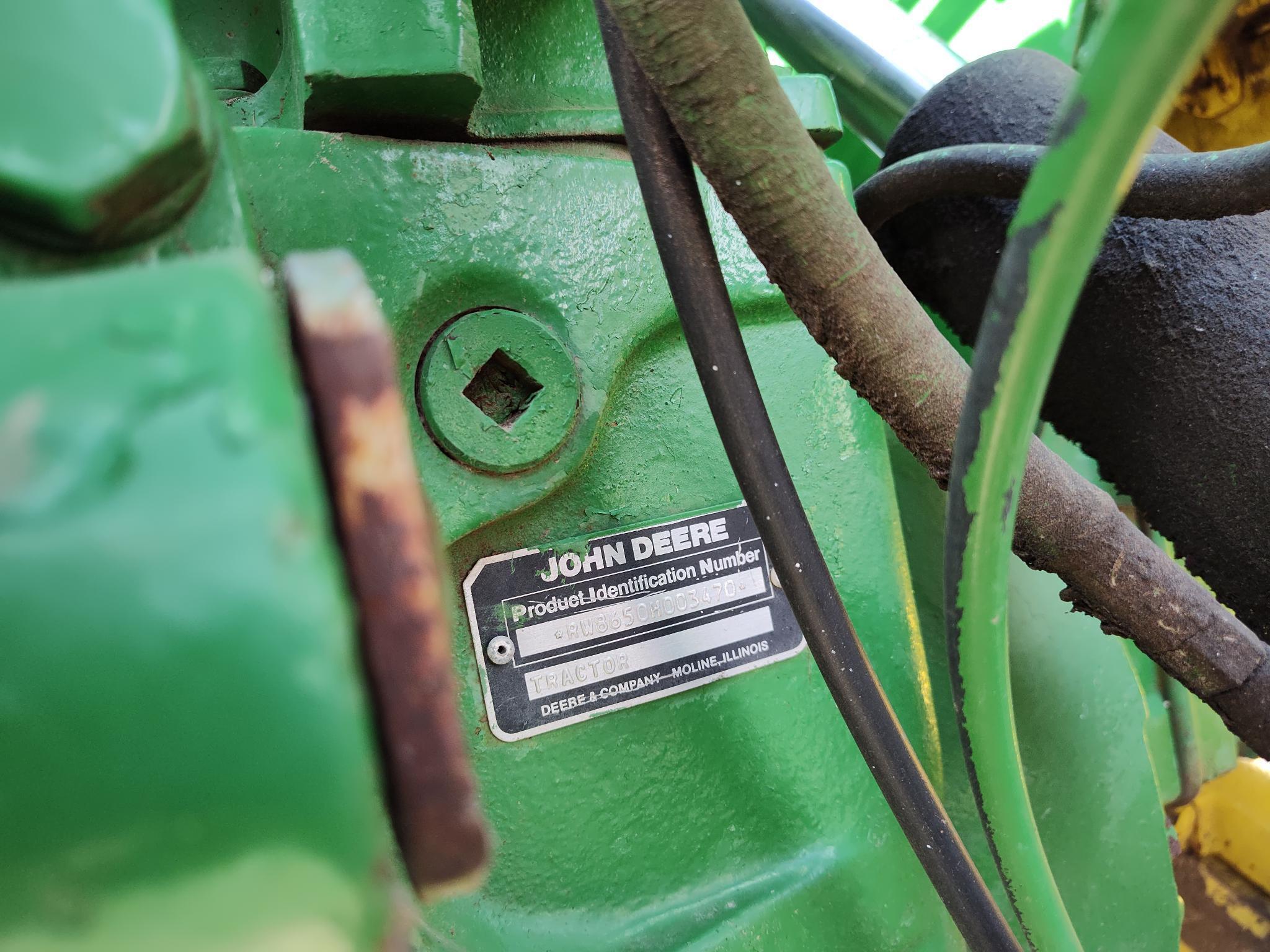 1983 John Deere 8650 Tractor