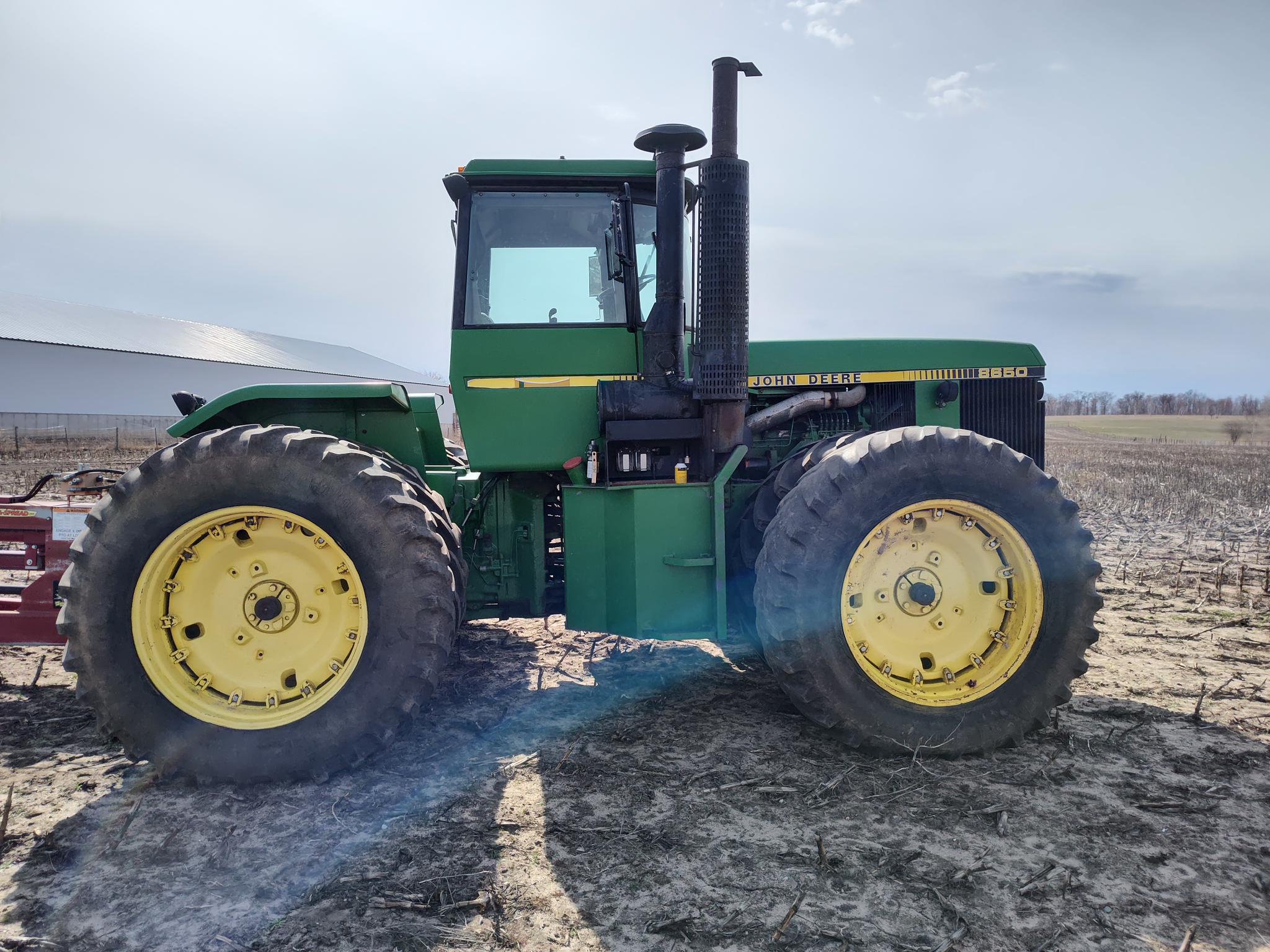 1983 John Deere 8650 Tractor