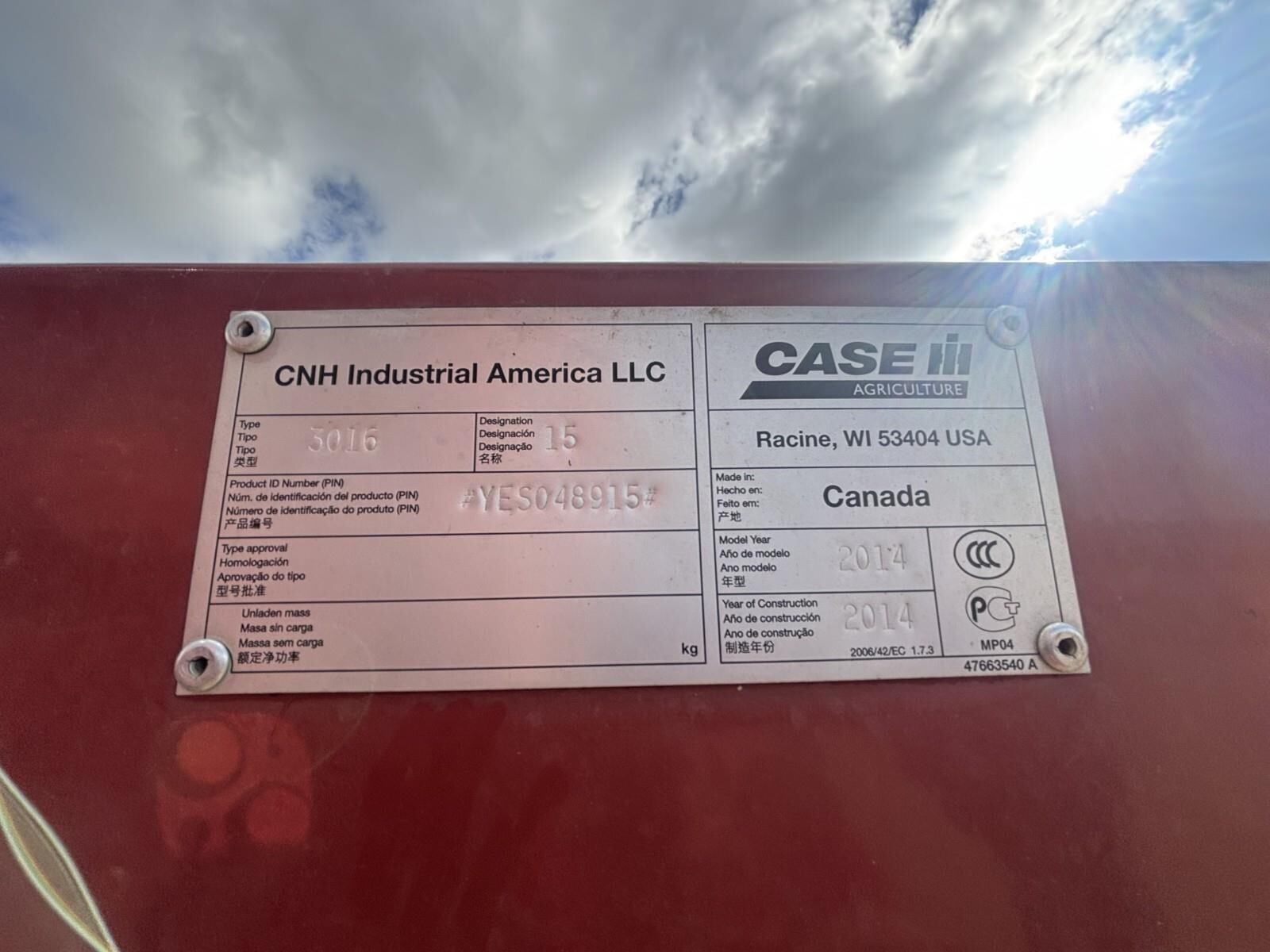 2010 Case IH 9120 Combine