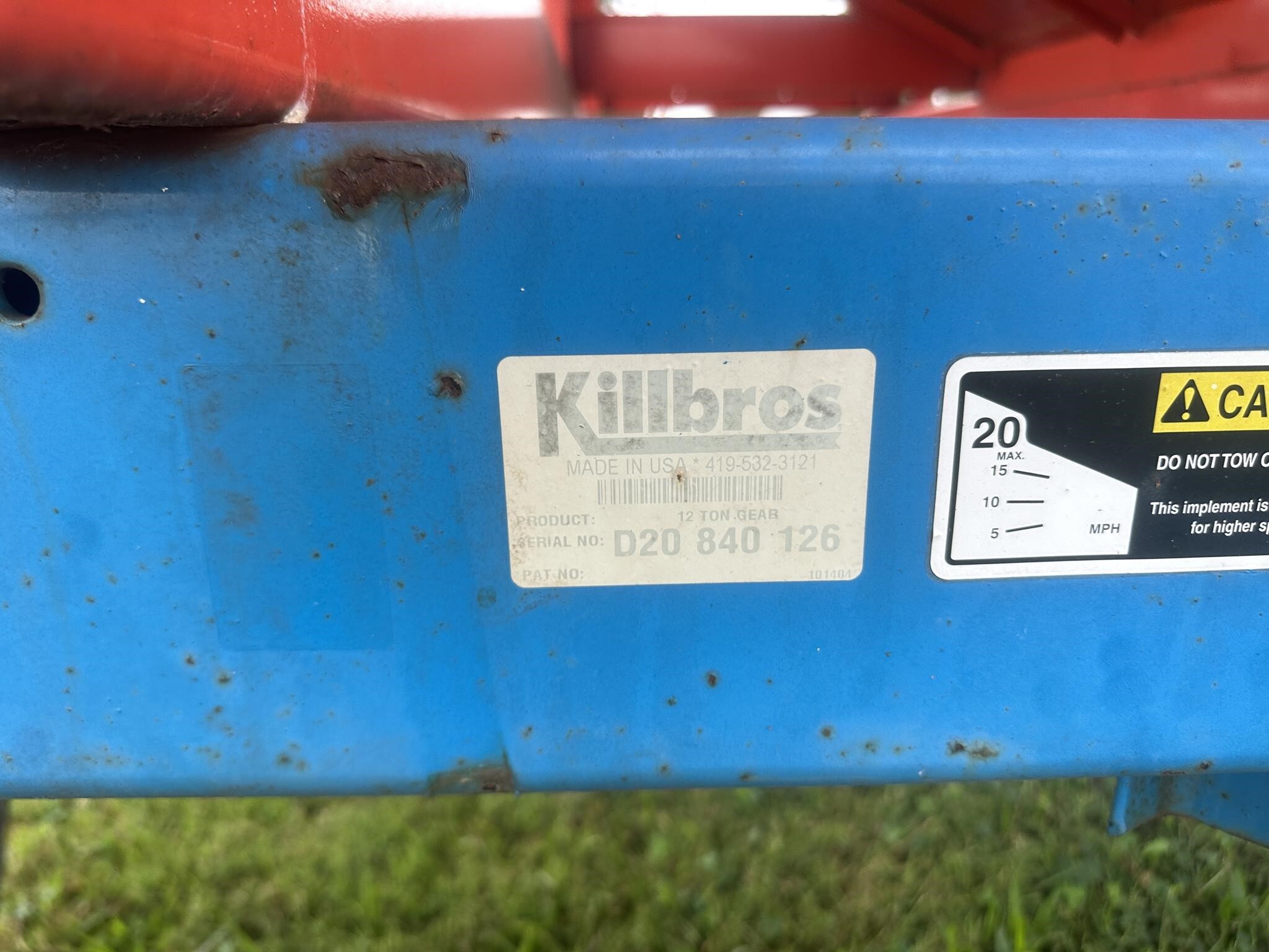 2002 Killbros 385 Gravity Wagon