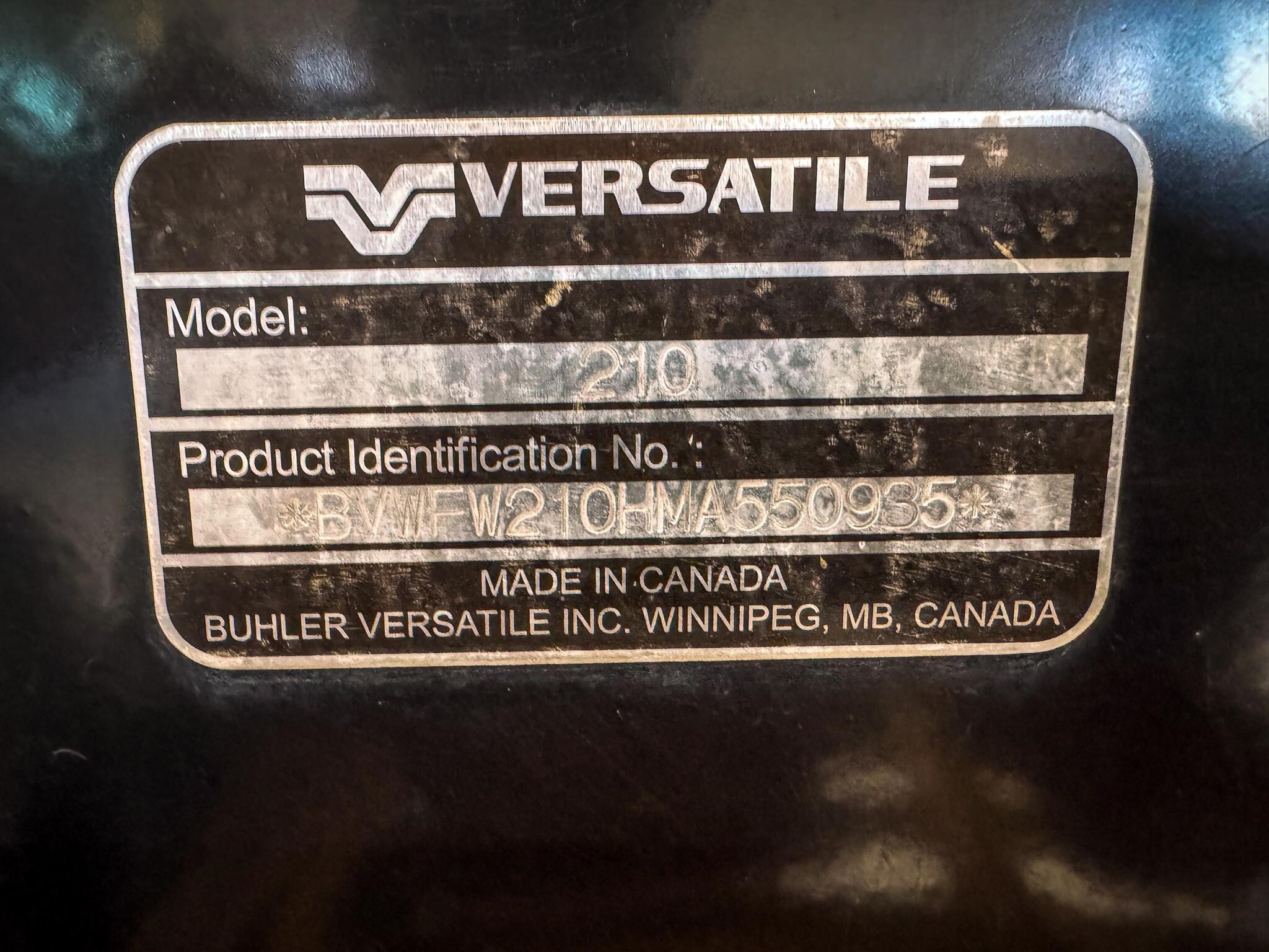 2021 Versatile NEMESIS 210 Tractor