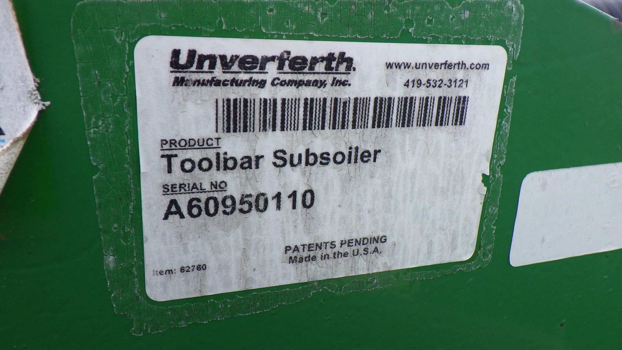 2015 Unverferth Zonebuilder 122 Strip-Till