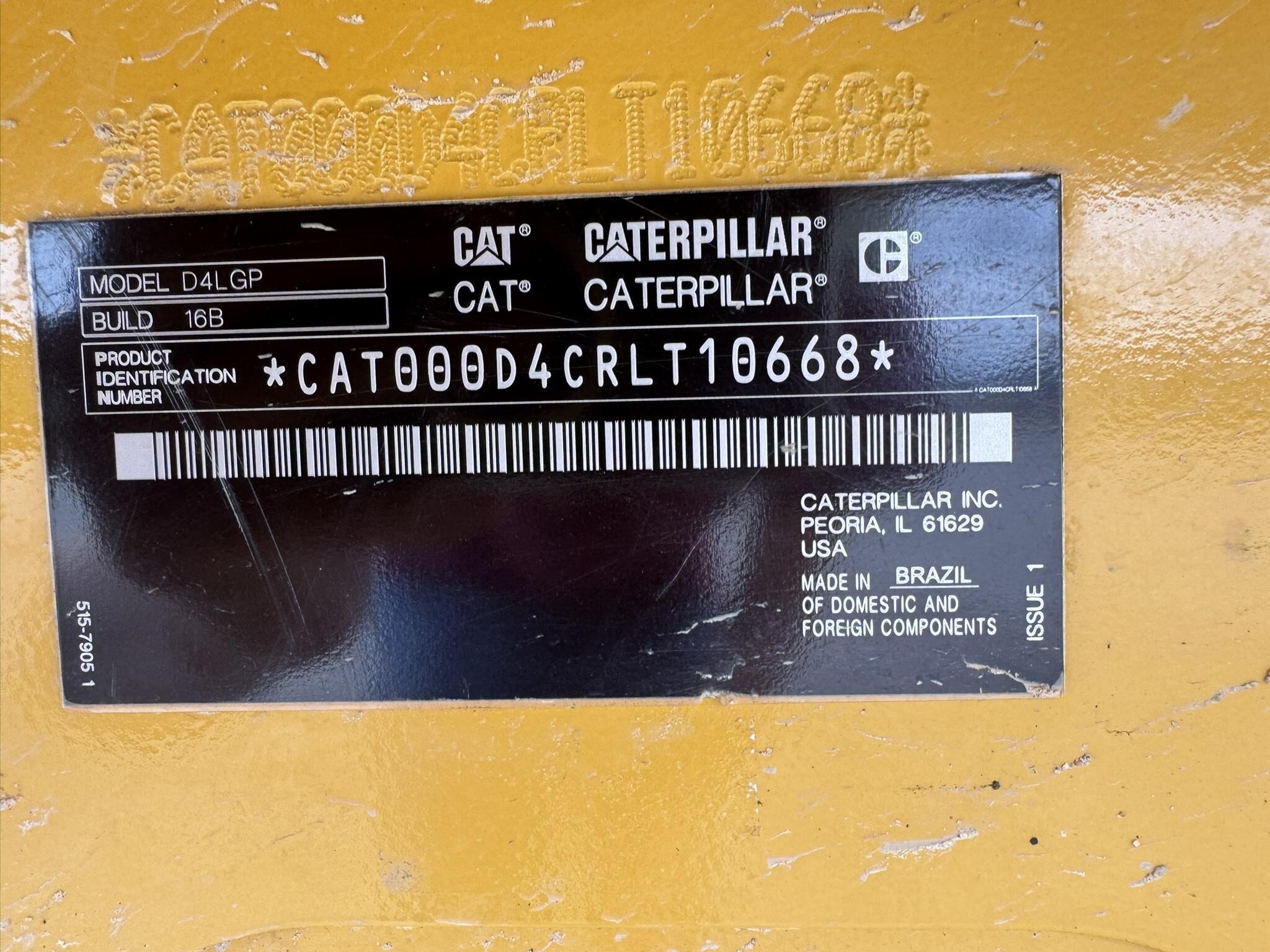 2024 Caterpillar D4 LGP Dozer