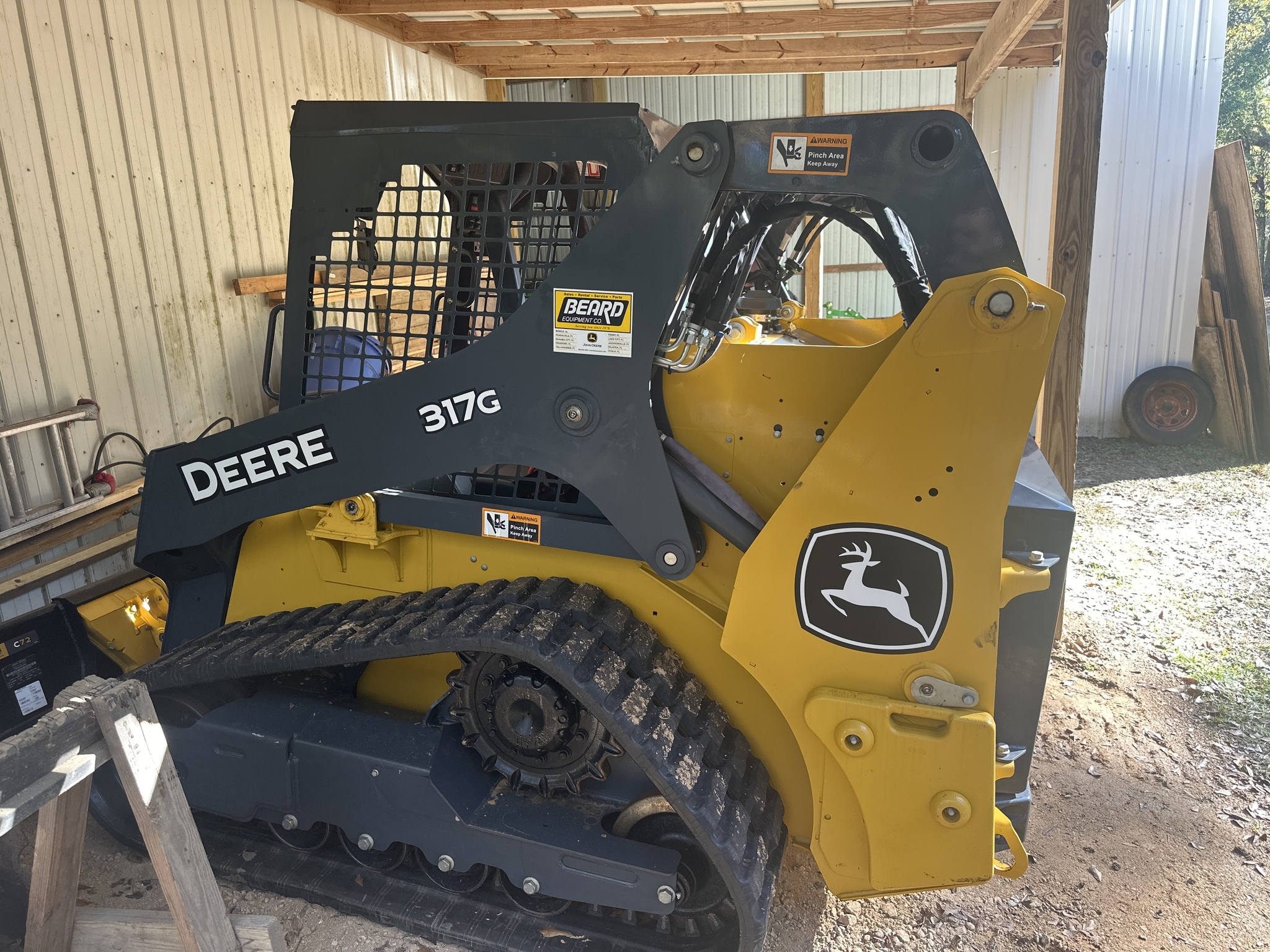 2024 Deere 317G Skid Steer