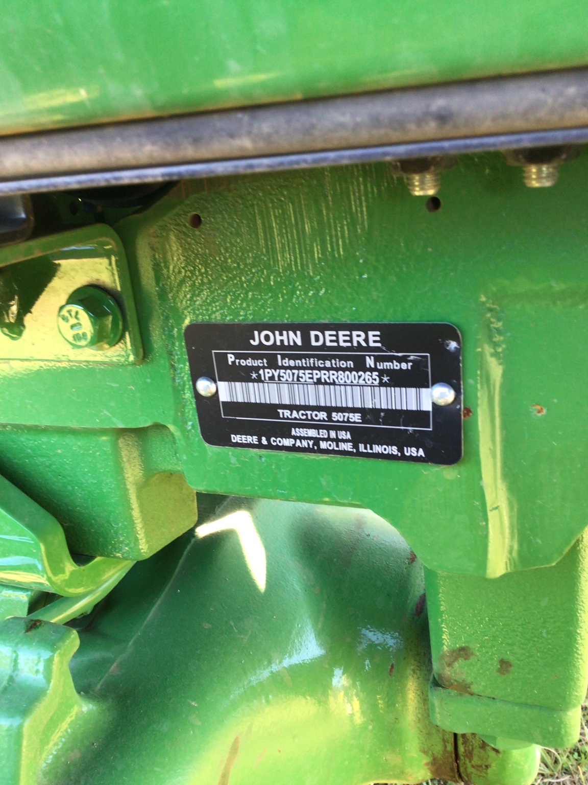 2024 John Deere 5075E Tractor