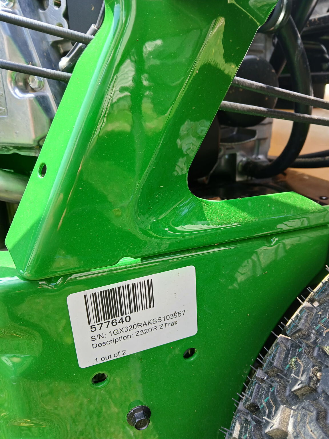 2024 John Deere Z320R Lawn Mower