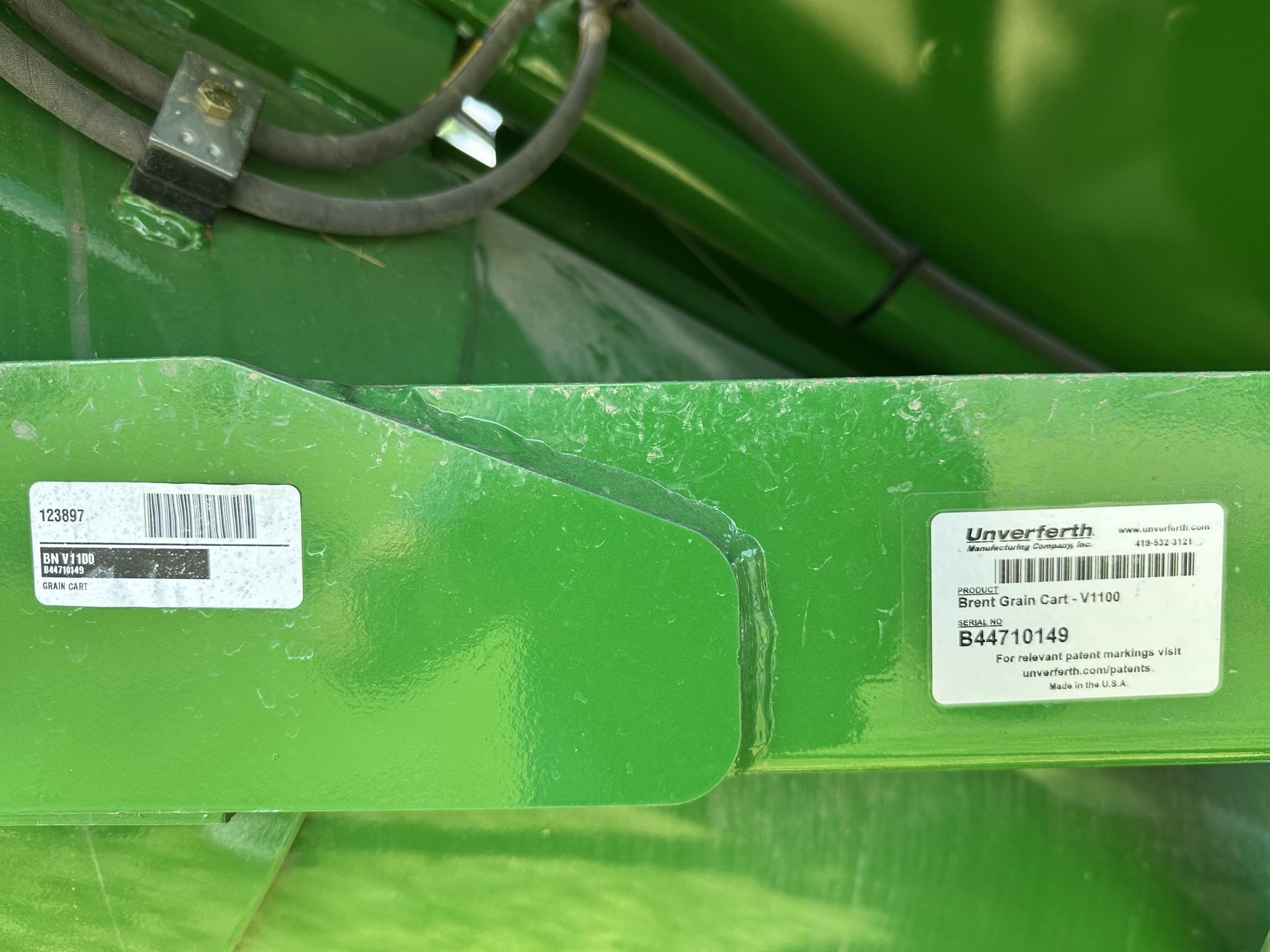 2024 Brent V1100 Grain Cart