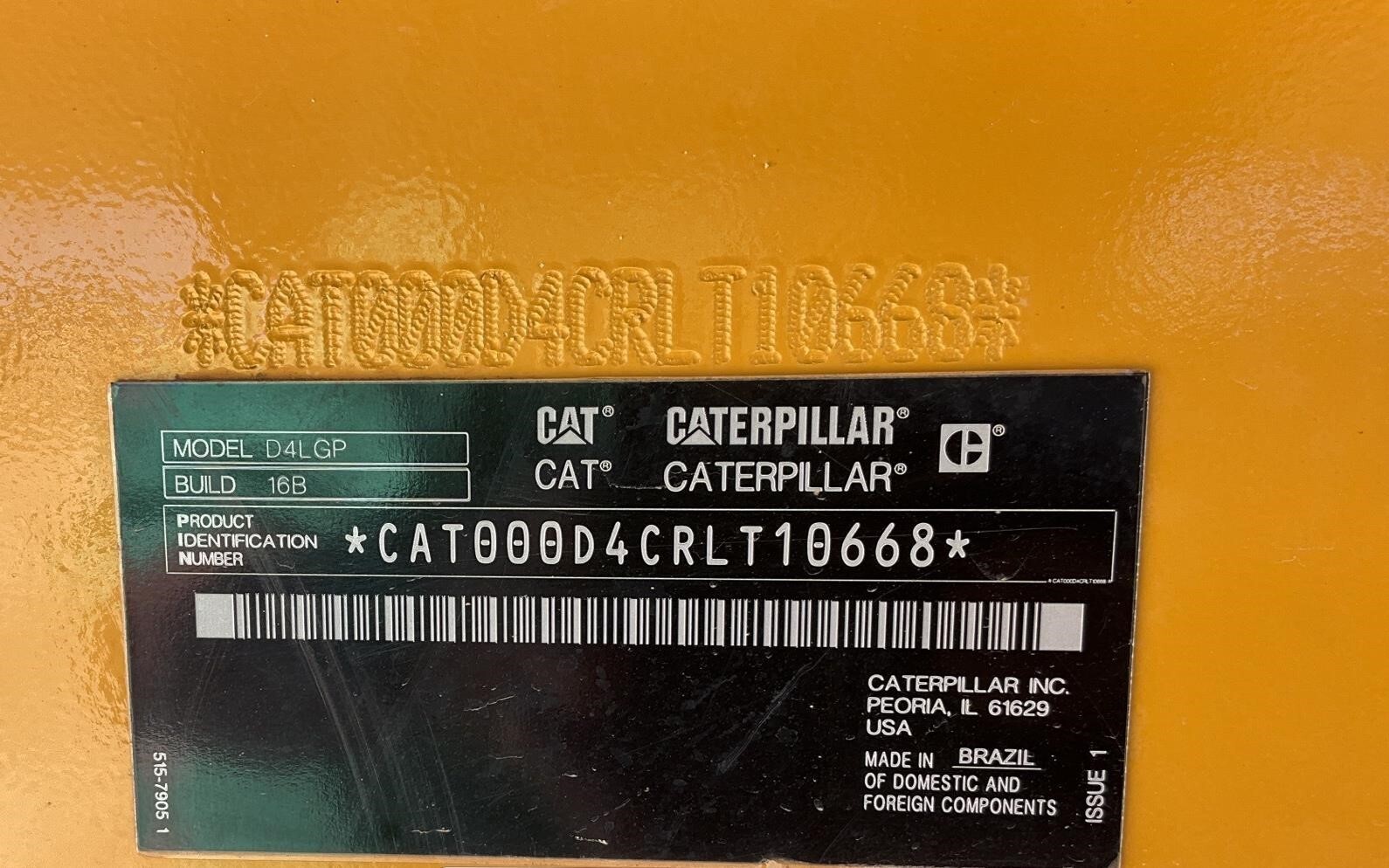 2024 Caterpillar D4 LGP Dozer