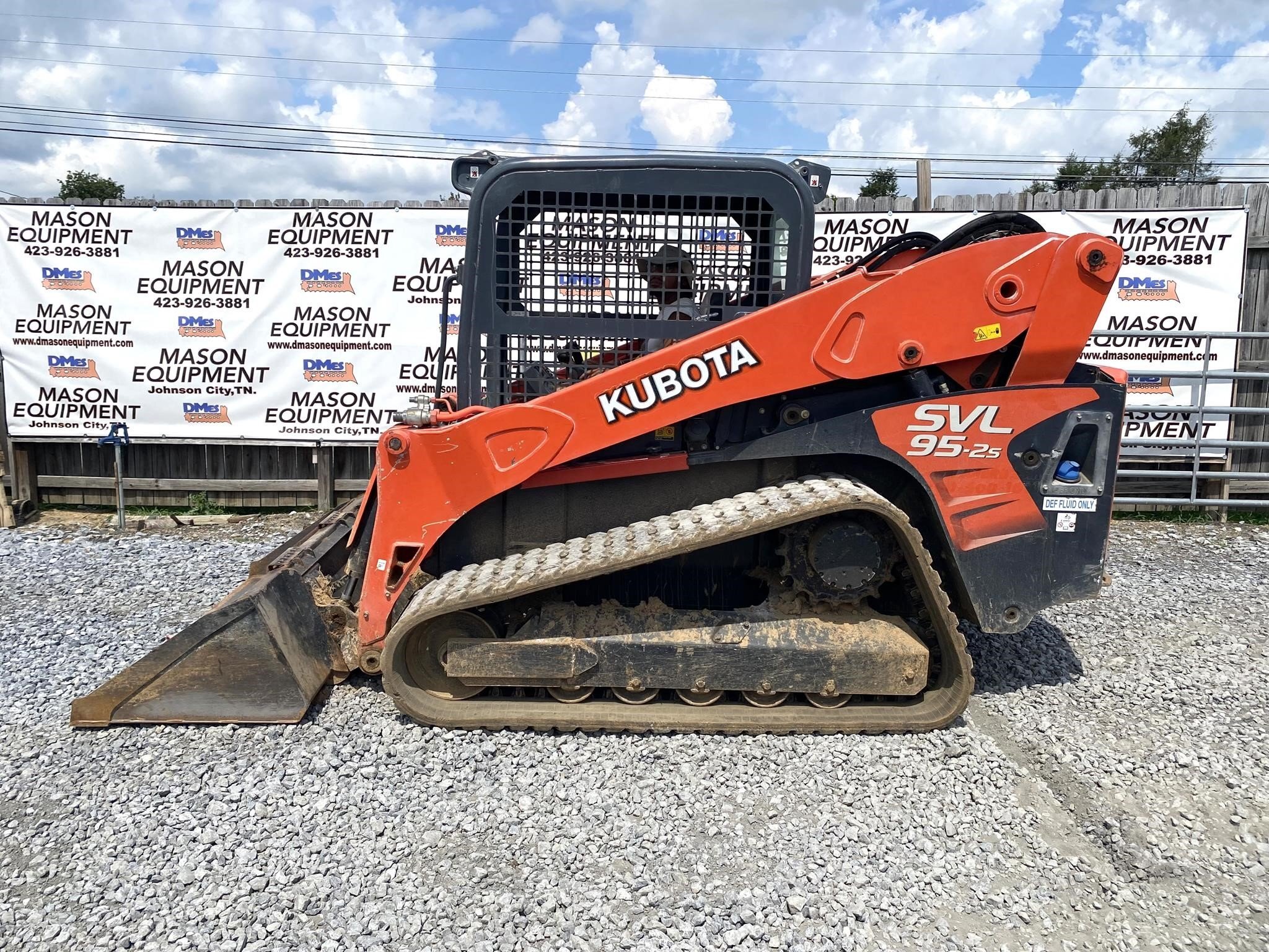 2019 Kubota SVL95-2S Skid Steer