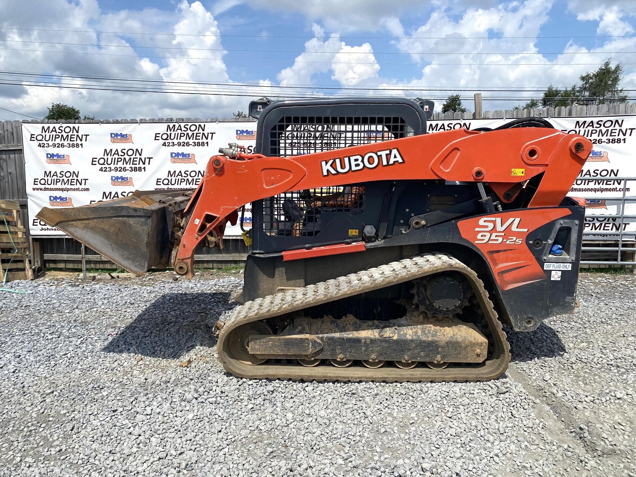 2019 Kubota SVL95-2S Skid Steer