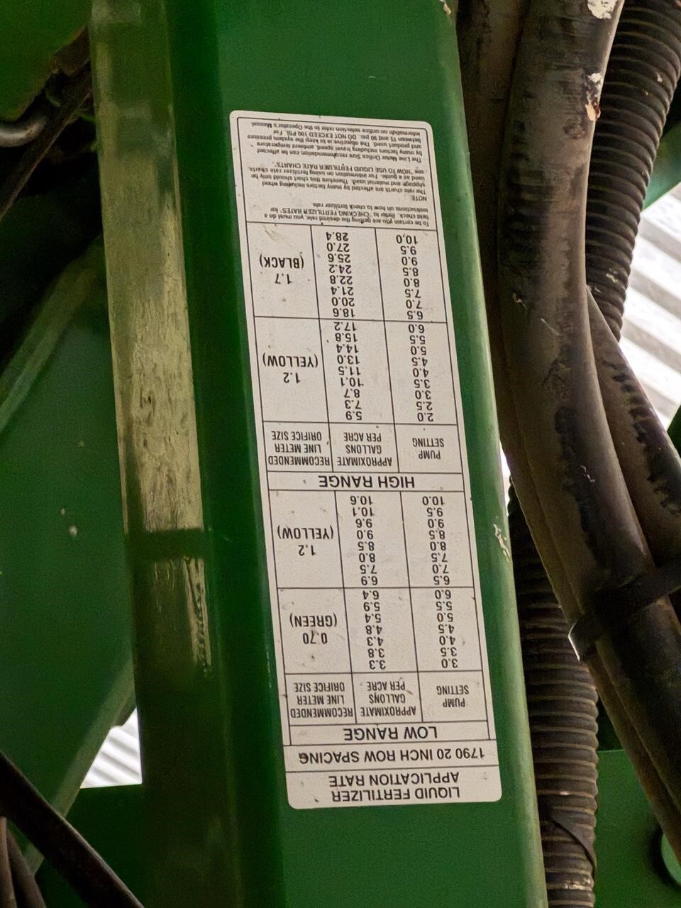 2015 John Deere 1795 Planter