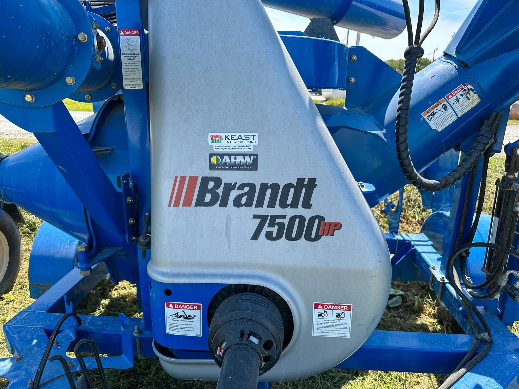 2011 Brandt 7500HP Grain Vac