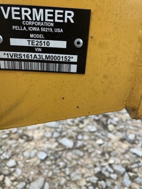 2021 Vermeer TE2510 Rake