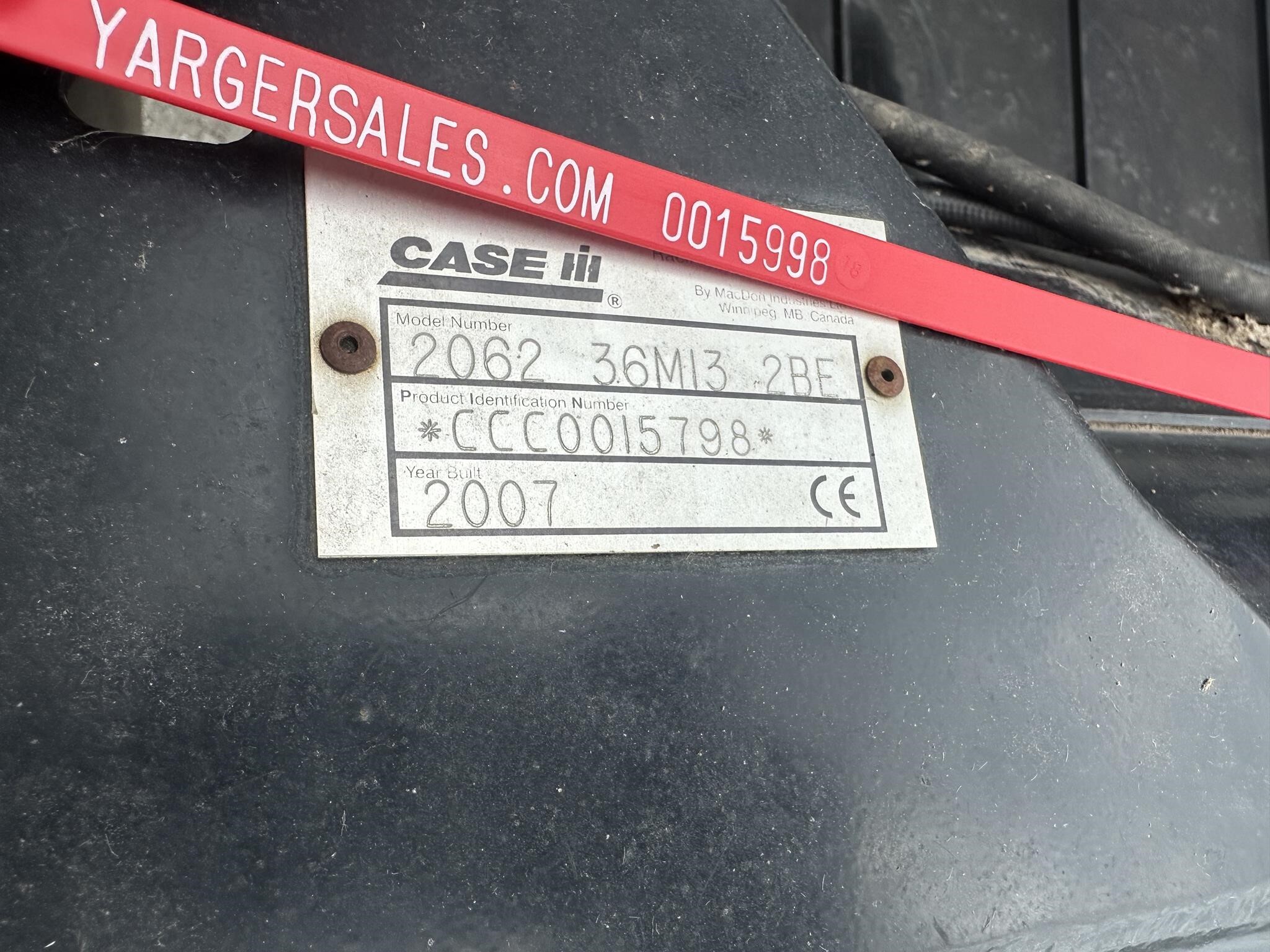 2007 Case IH 2062 Platform