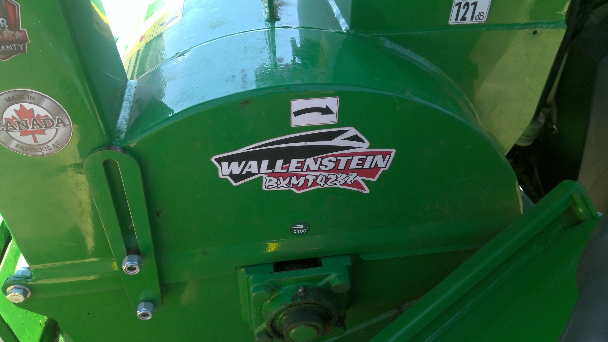 2021 Wallenstein BXMT4238 Forestry and Mining