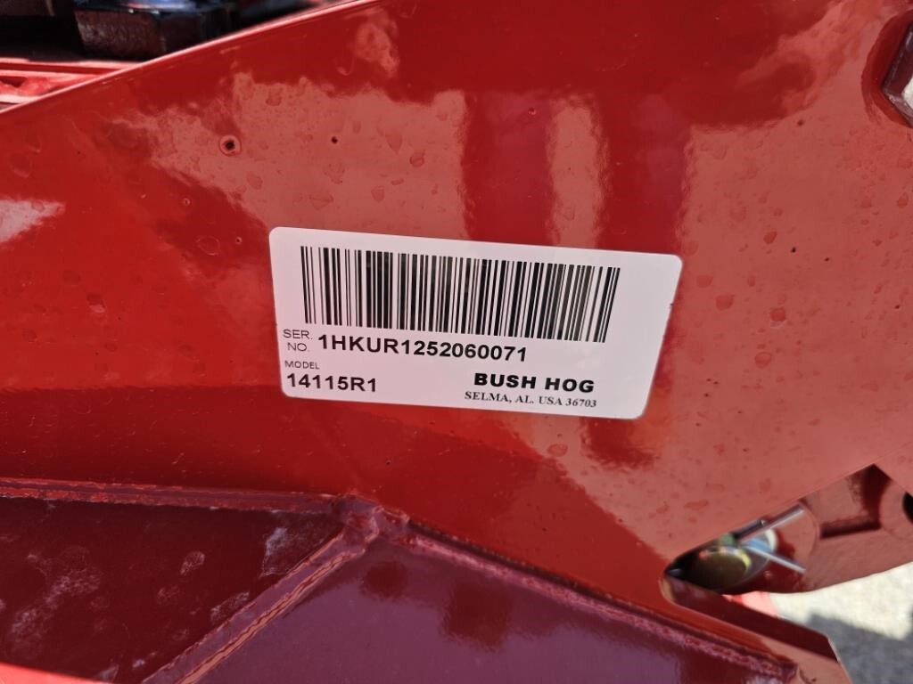 2025 Bush Hog 4115 Rotary Cutter