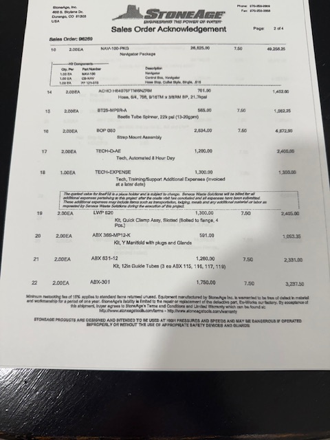 2019 StoneAge Navigator Miscellaneous