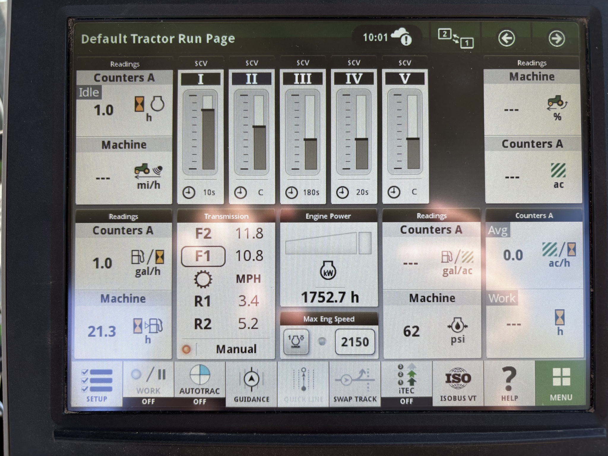 2021 John Deere 9520RX Tractor