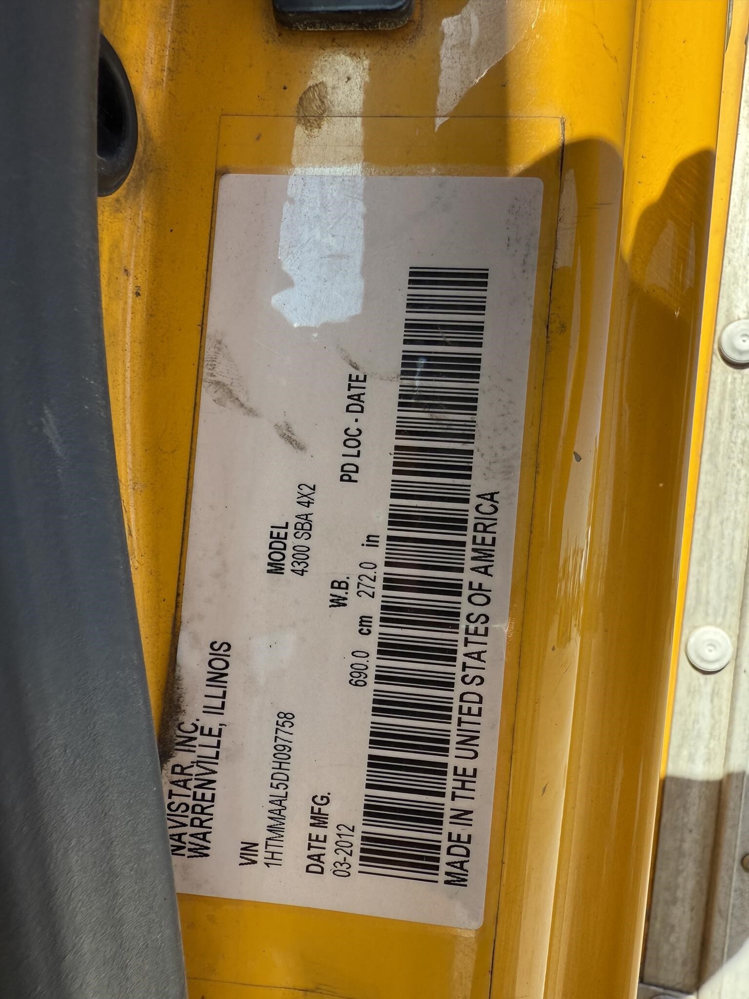 2013 International DURASTAR 4300 Semi Trucks/Trailer