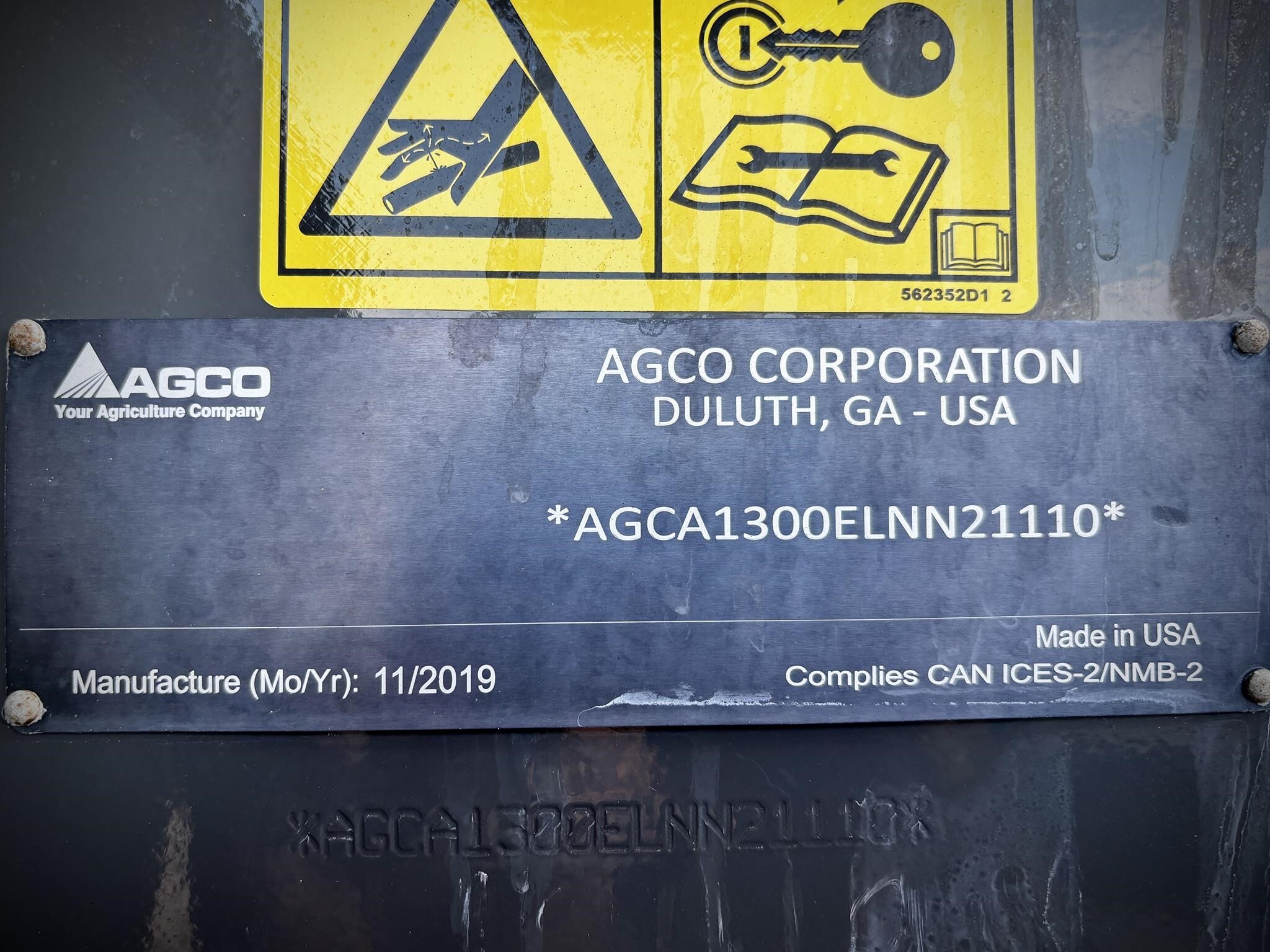 2020 ROGATOR RG1300C Self-Propelled Sprayer