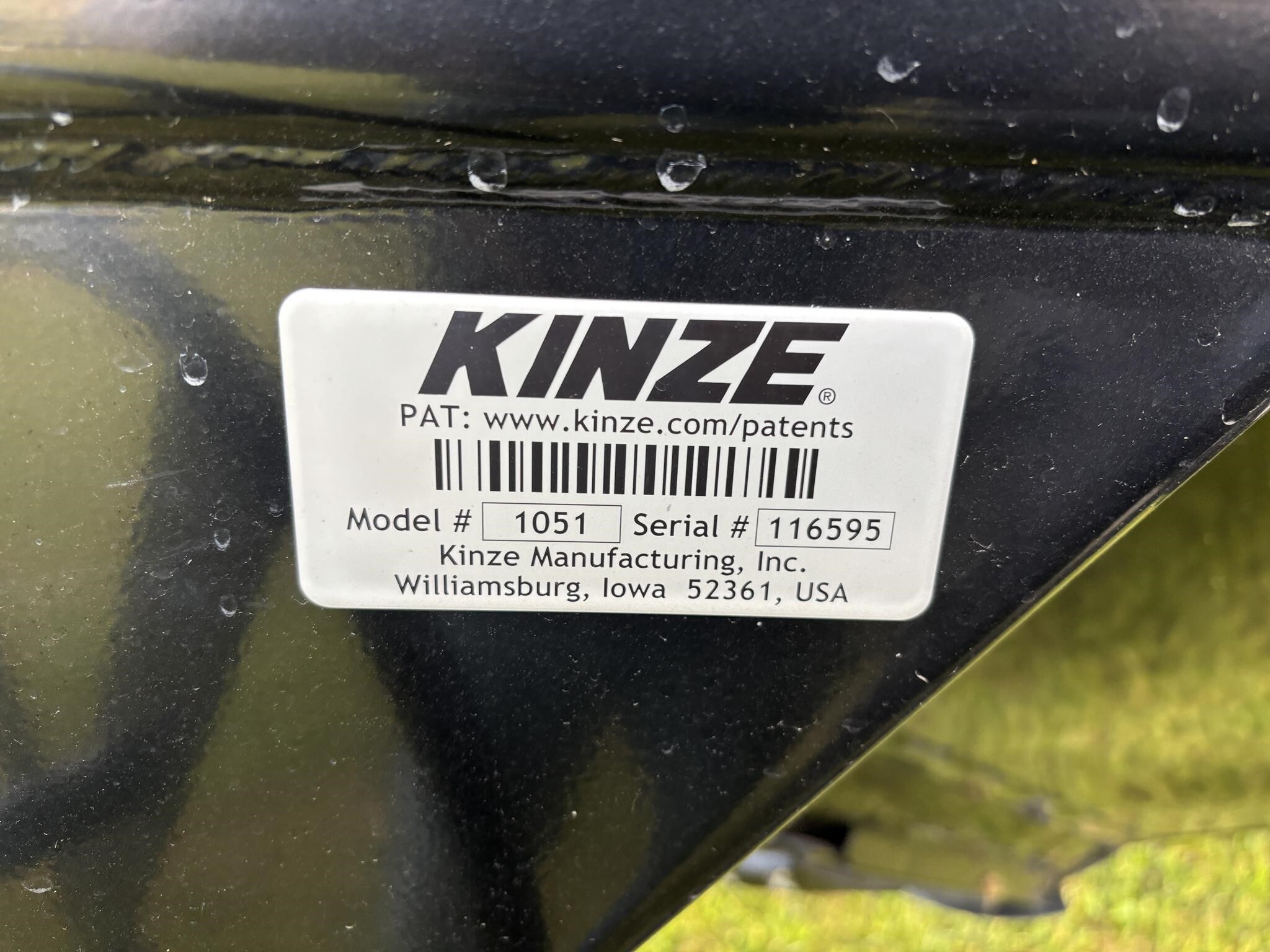 2025 Kinze 1051 Grain Cart