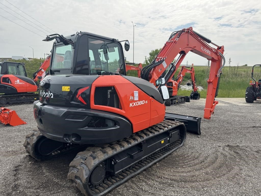  Kubota KX080-5 Excavator
