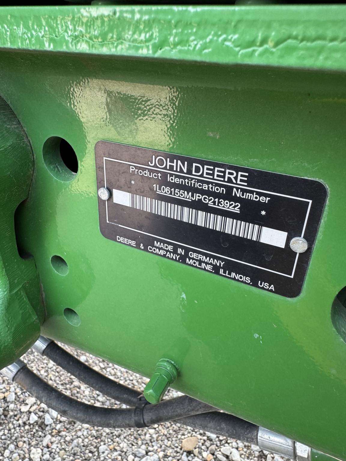 2024 John Deere 6155M Tractor